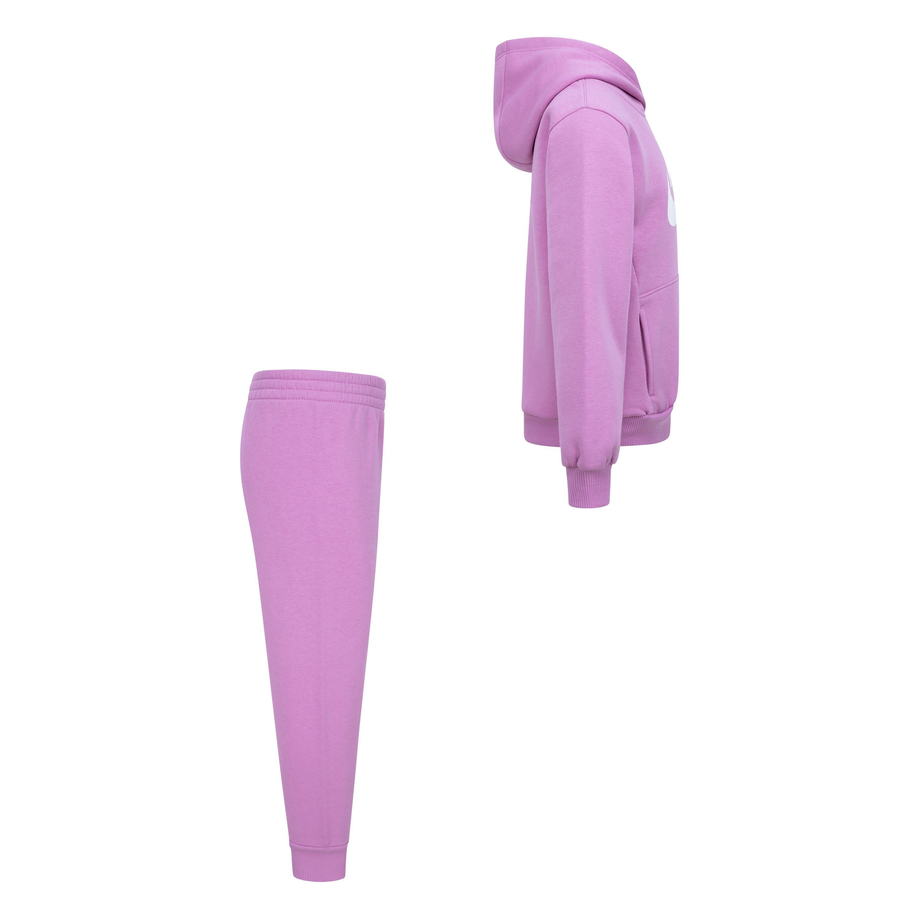 Pink - Nike - Fleece Tracksuit Infant Girls - 4