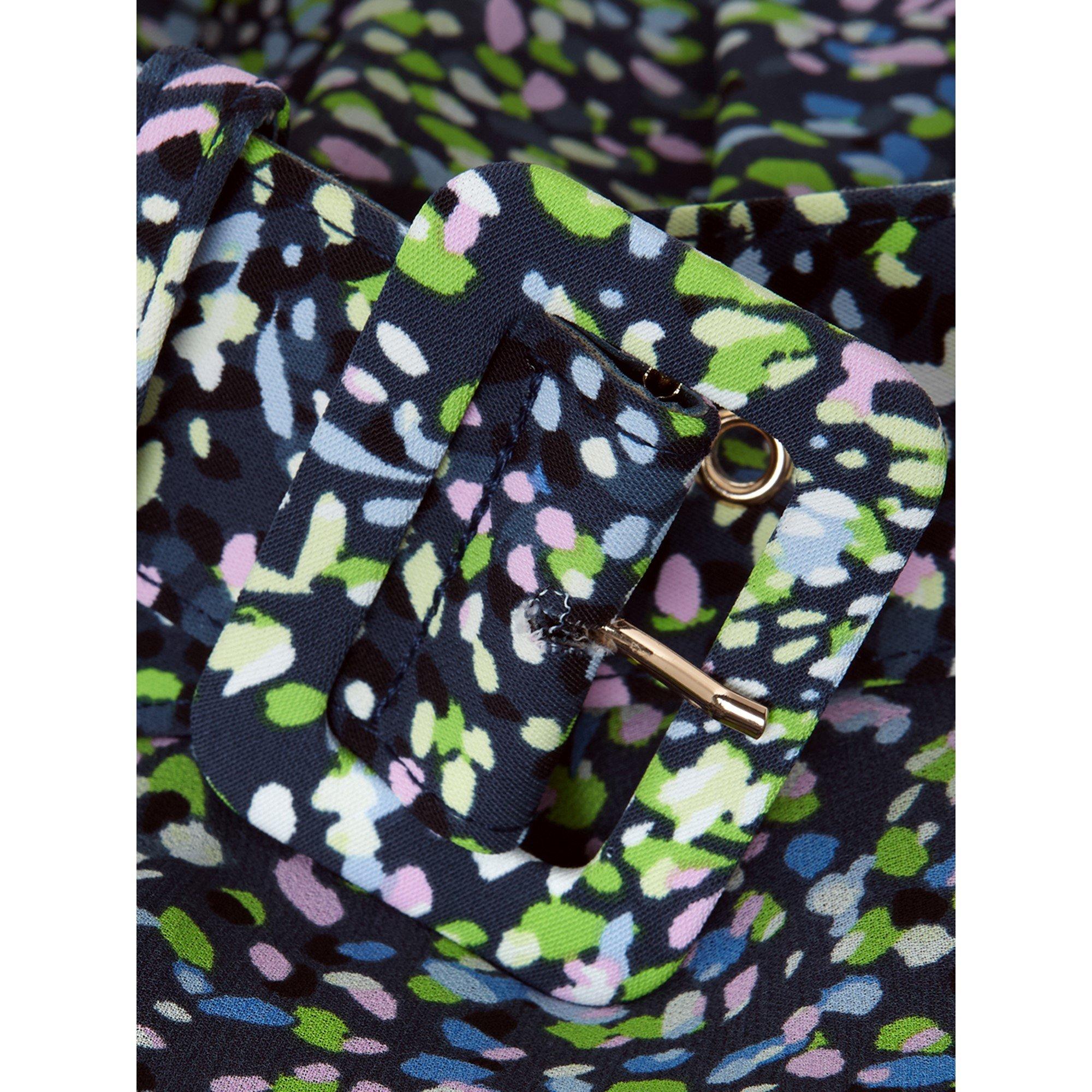 Navy/Multi - Phase Eight - Maggie Ditsy Ruffle Jumpsuit - 4