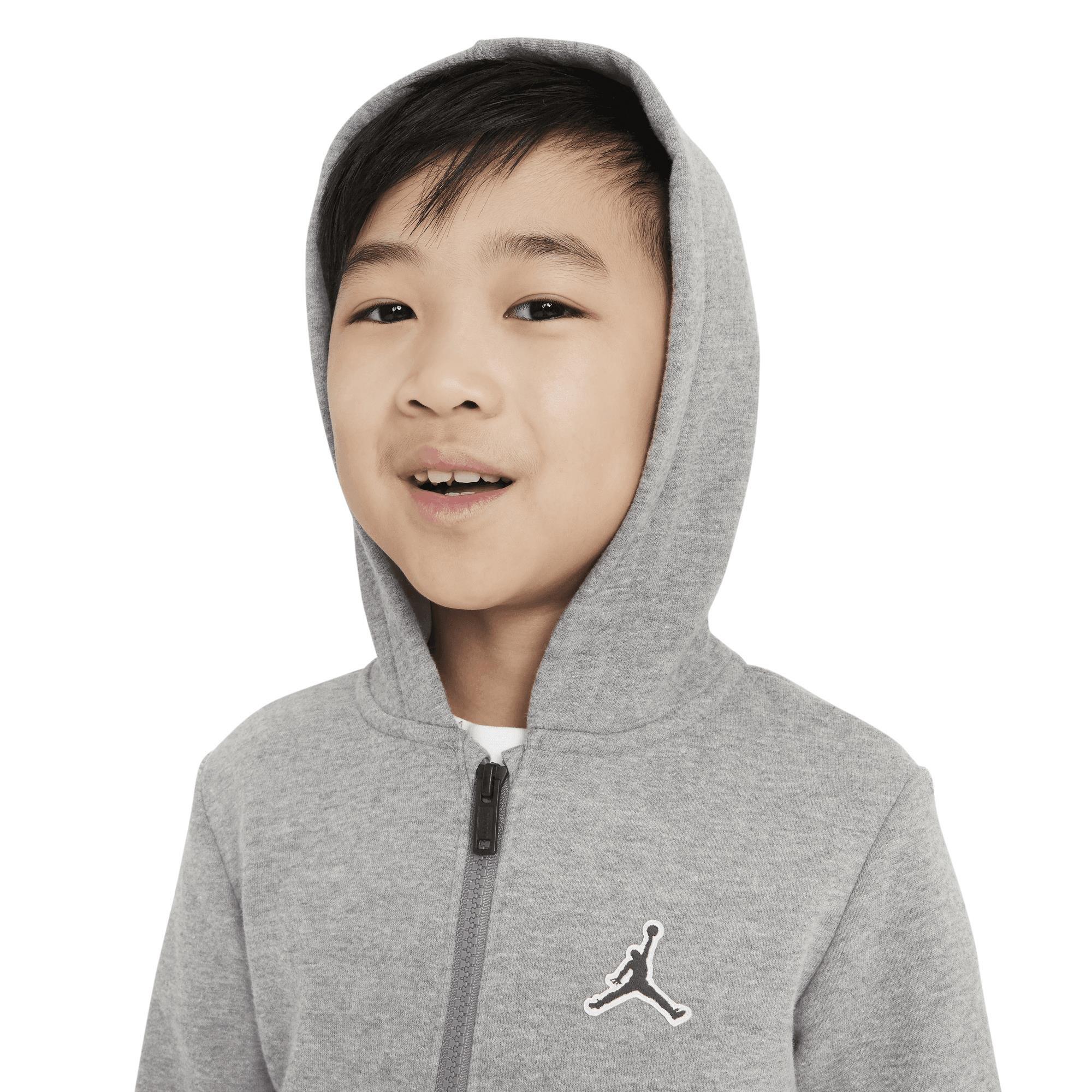 Carbon Heather - Air Jordan - Air Fleece Tracksuit Infants - 4