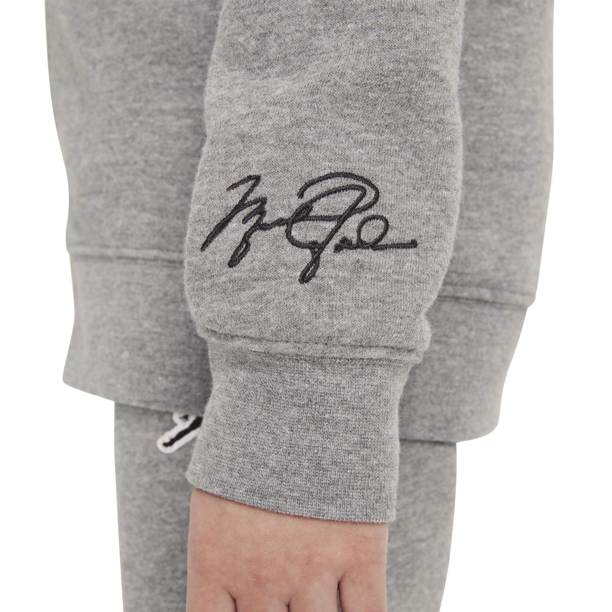 Carbon Heather - Air Jordan - Air Fleece Tracksuit Infants - 5