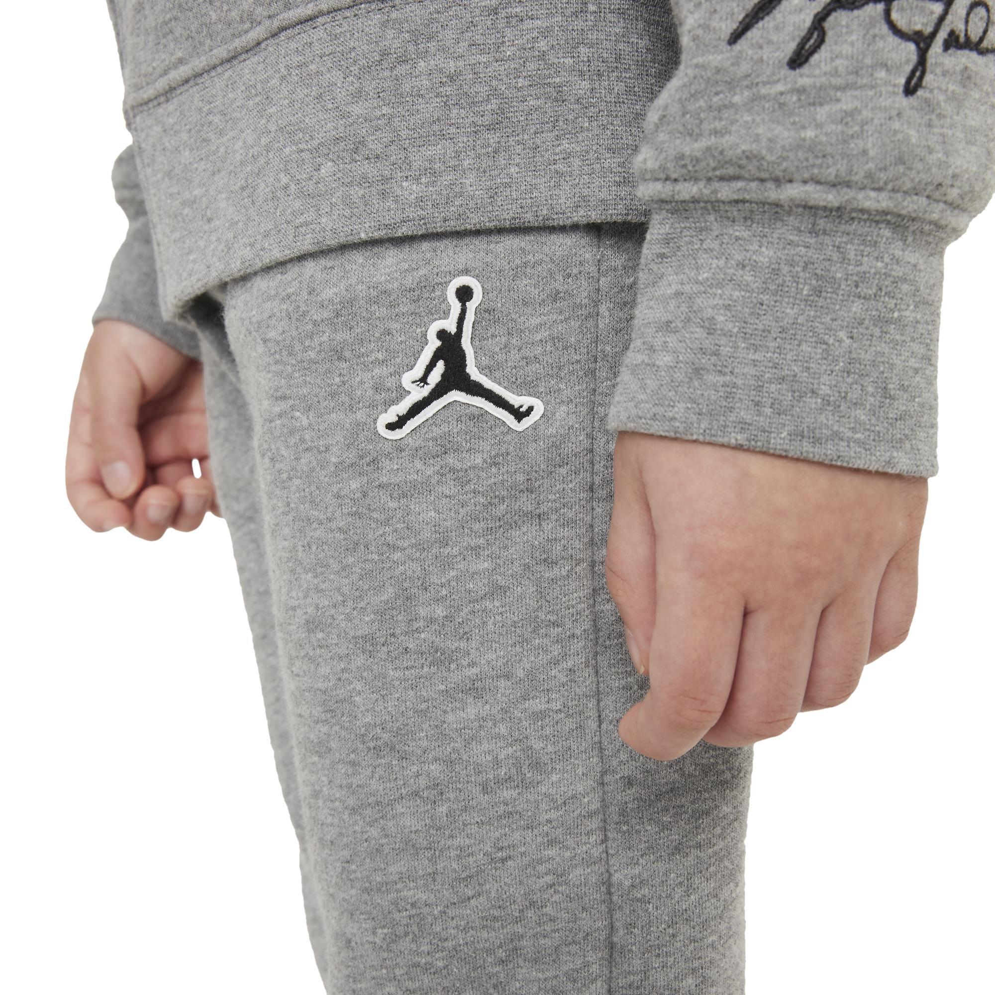 Carbon Heather - Air Jordan - Air Fleece Tracksuit Infants - 8