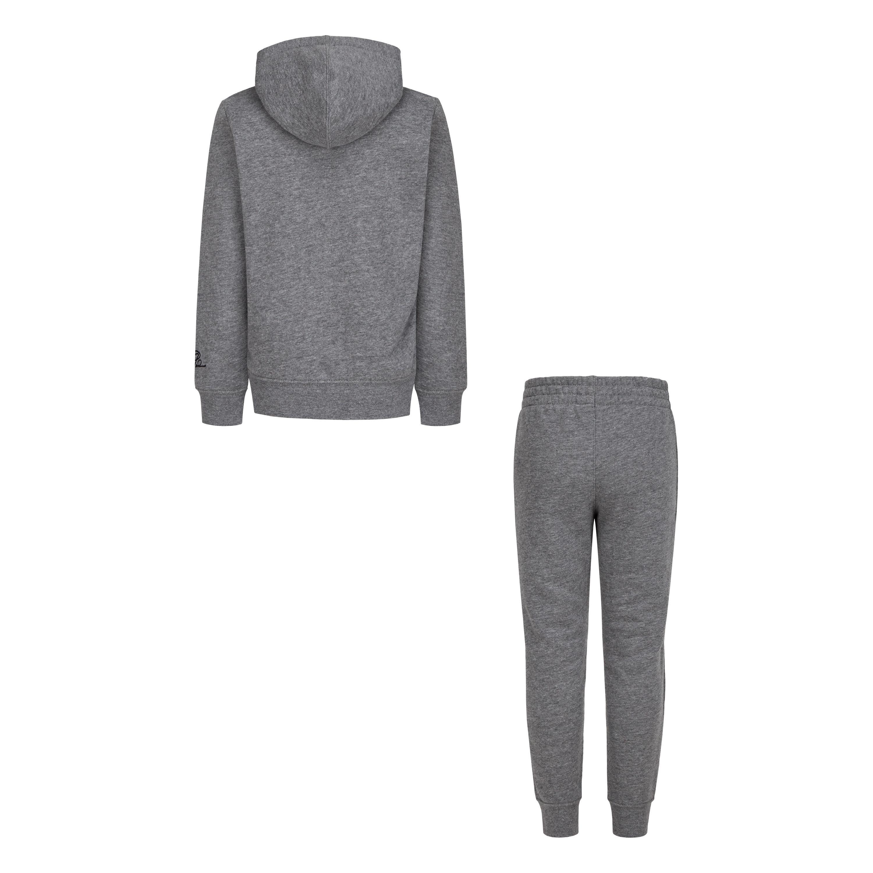 Carbon Heather - Air Jordan - Air Fleece Tracksuit Infants - 9