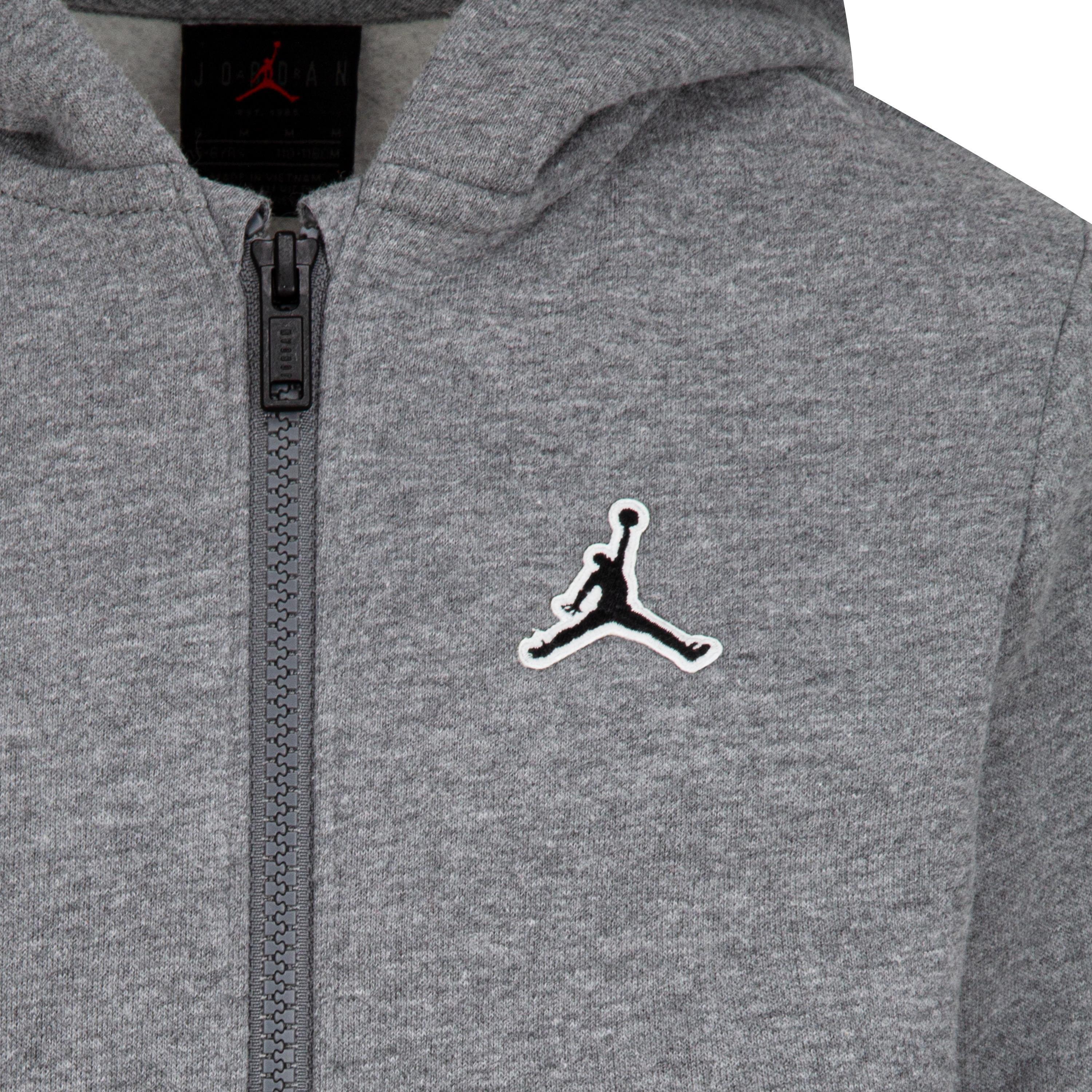 Carbon Heather - Air Jordan - Air Fleece Tracksuit Infants - 10