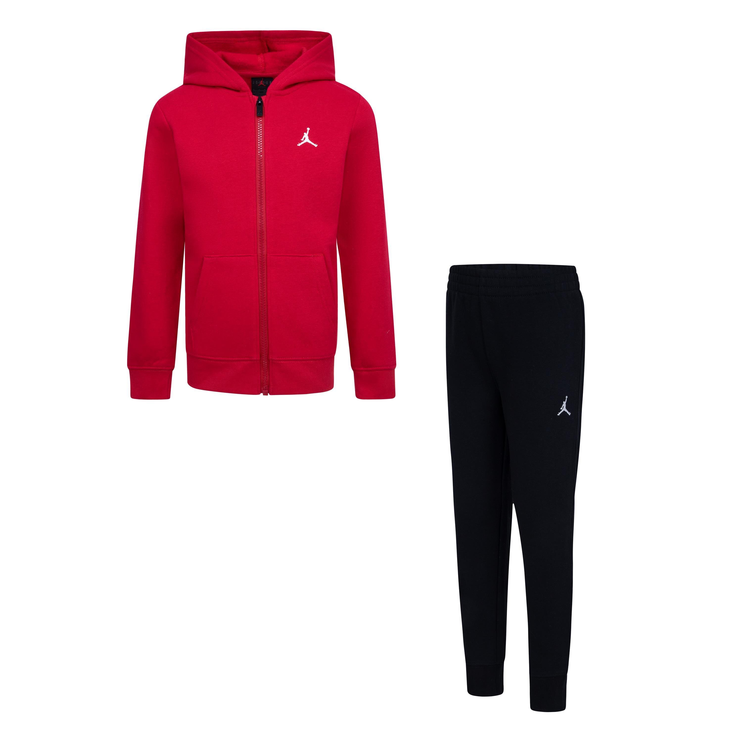 Red/Black - Air Jordan - Air Fleece Tracksuit Infants - 1