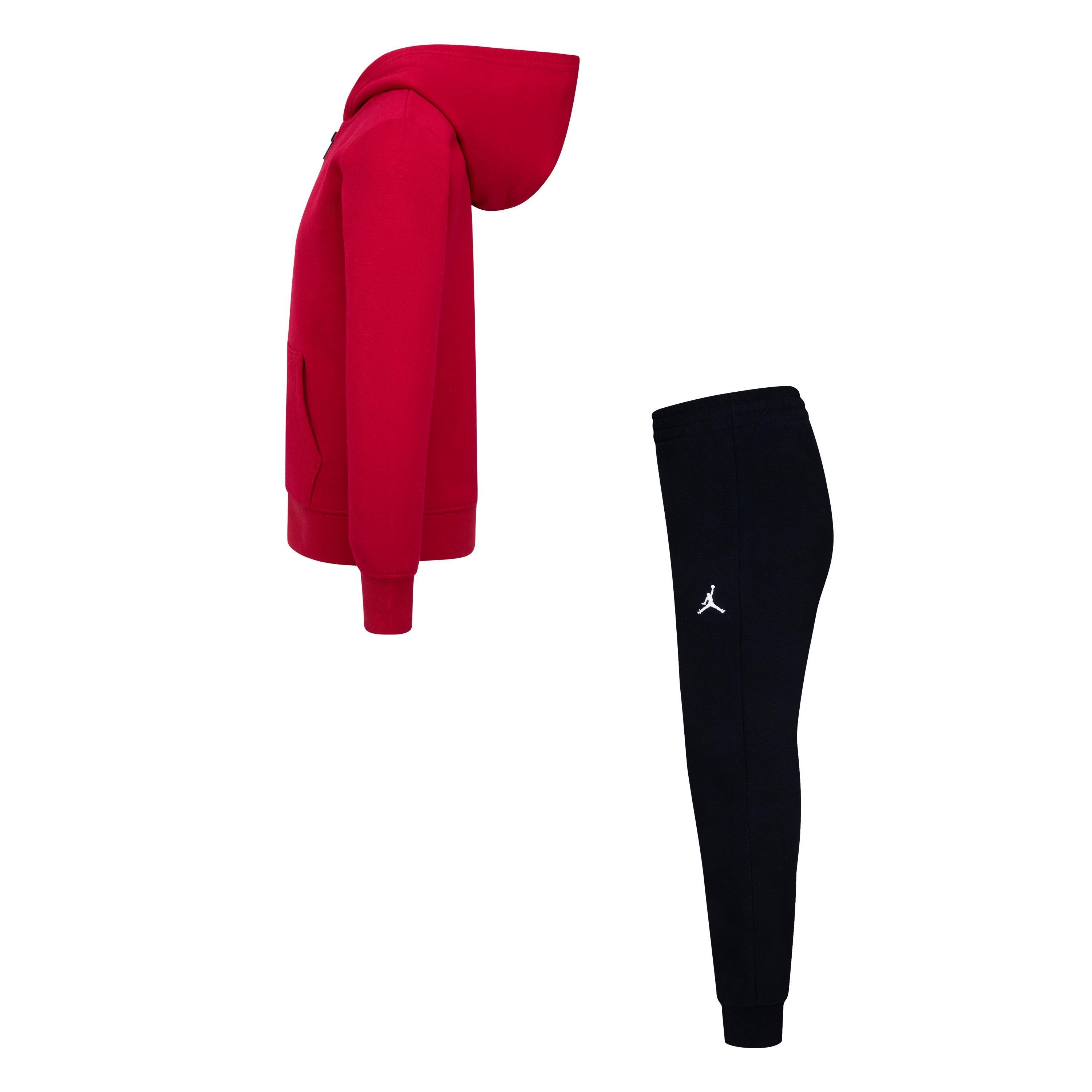 Red/Black - Air Jordan - Fleece Tracksuit Infants - 3