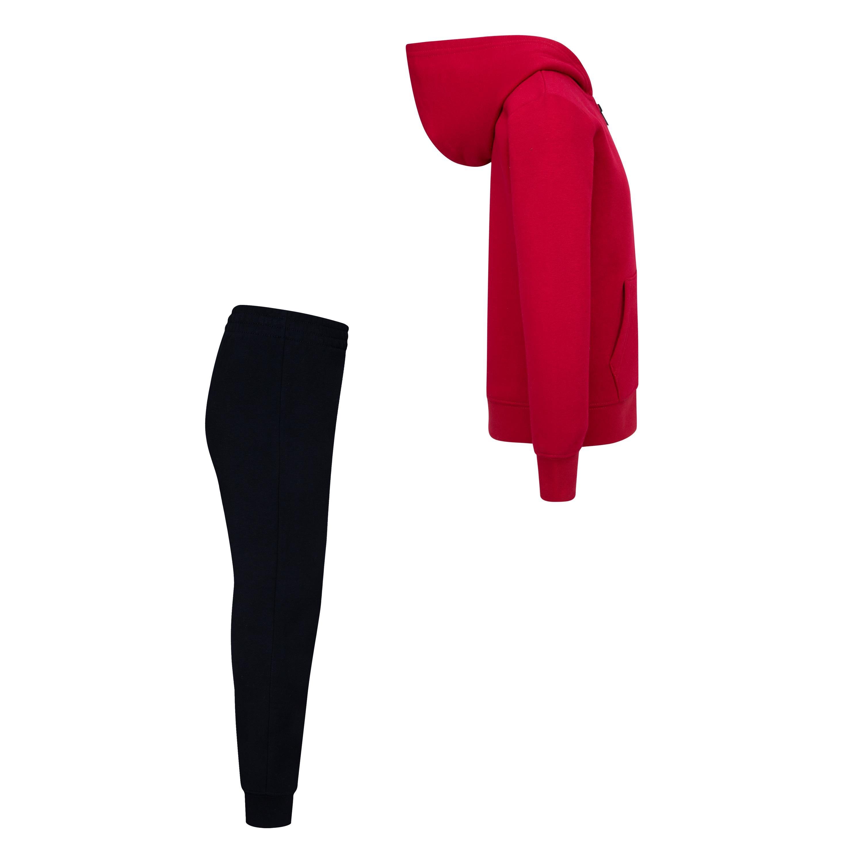 Red/Black - Air Jordan - Fleece Tracksuit Infants - 4