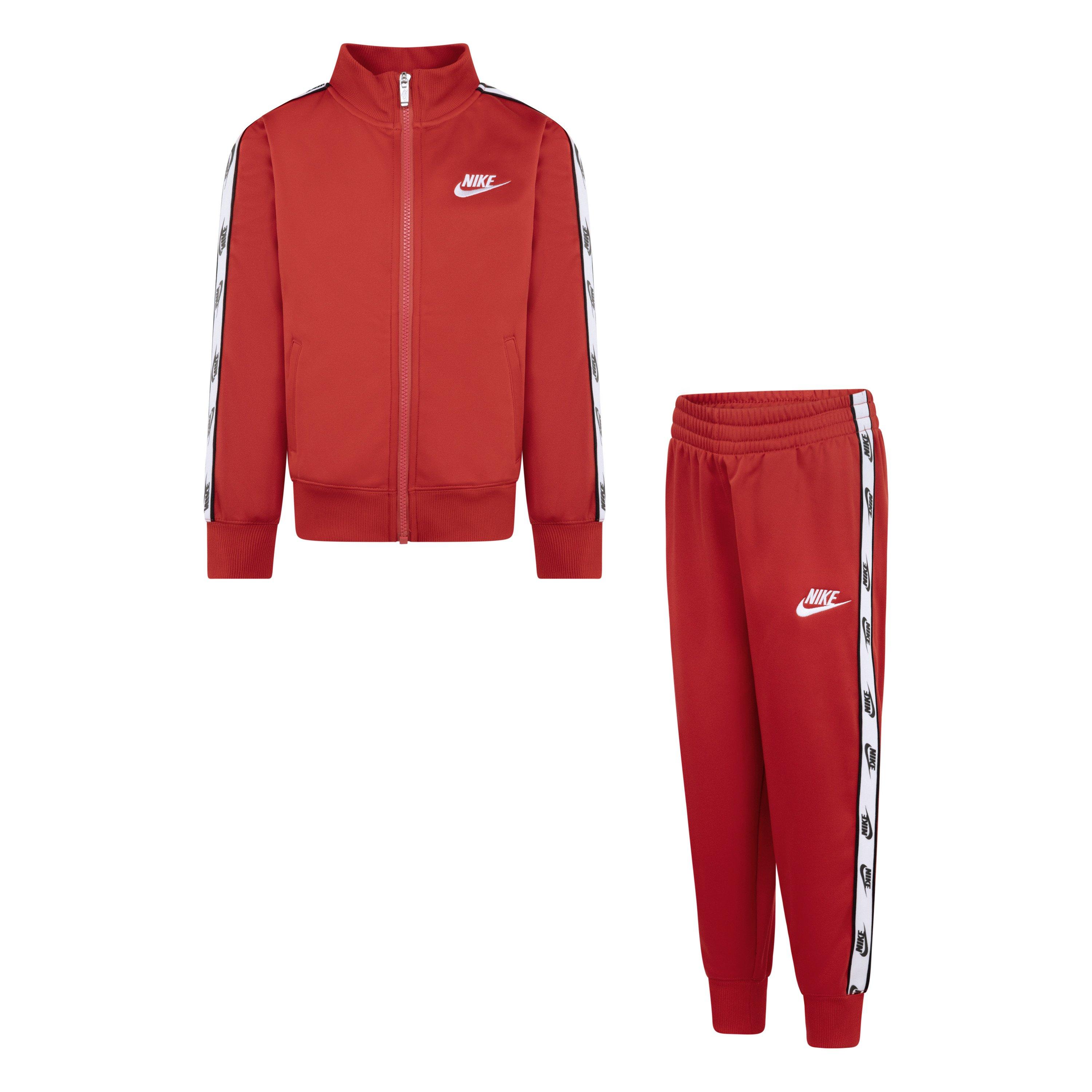 Red - Nike - Unisex Kids' Polyester Tracksuit