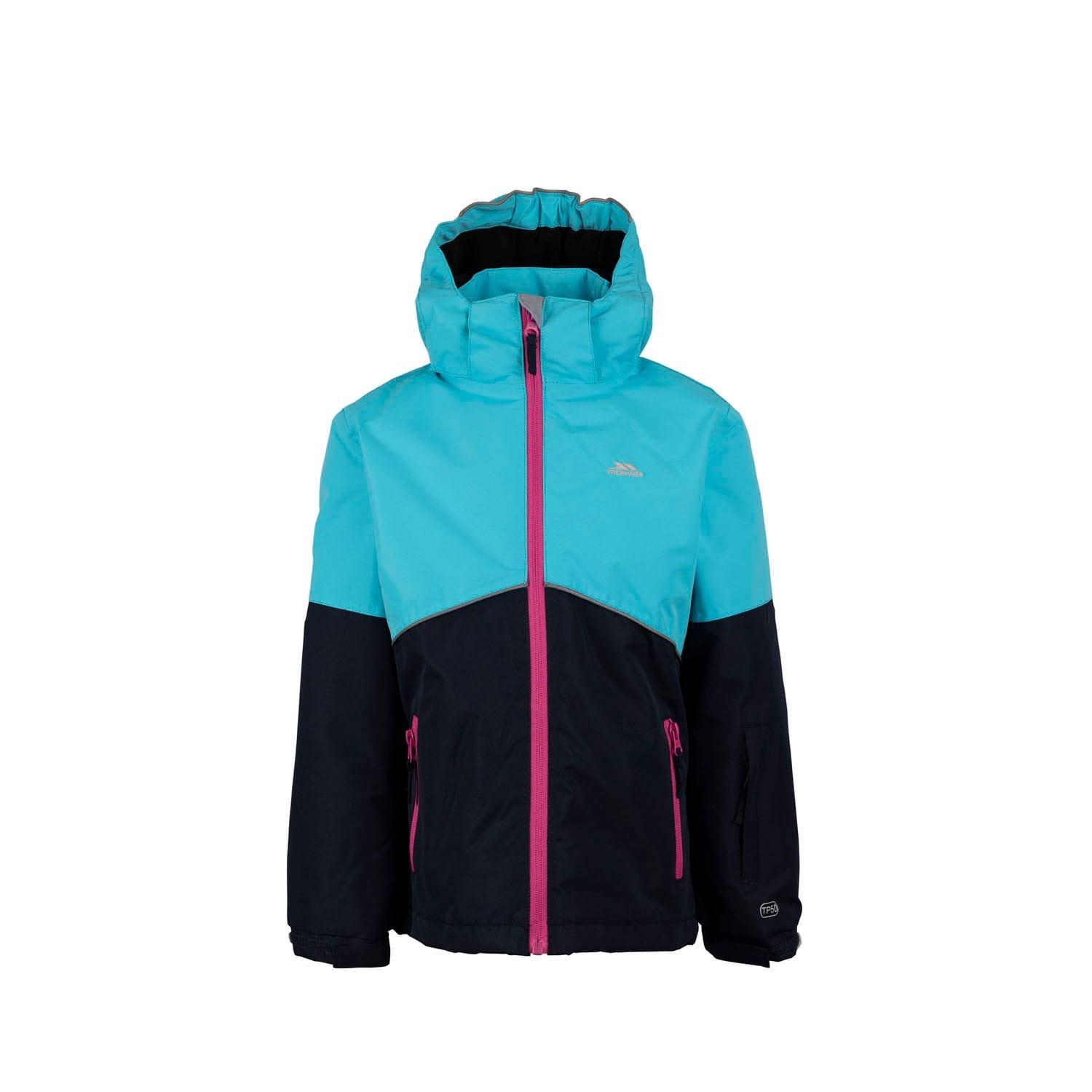Blue - Trespass - Precision Ski Jacket Juniors - 1