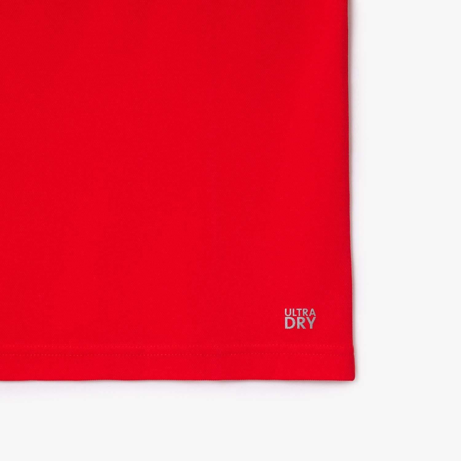 Red - Lacoste - Tennis x Daniil Medvedev Regular-Fit Polo Shirt - 3