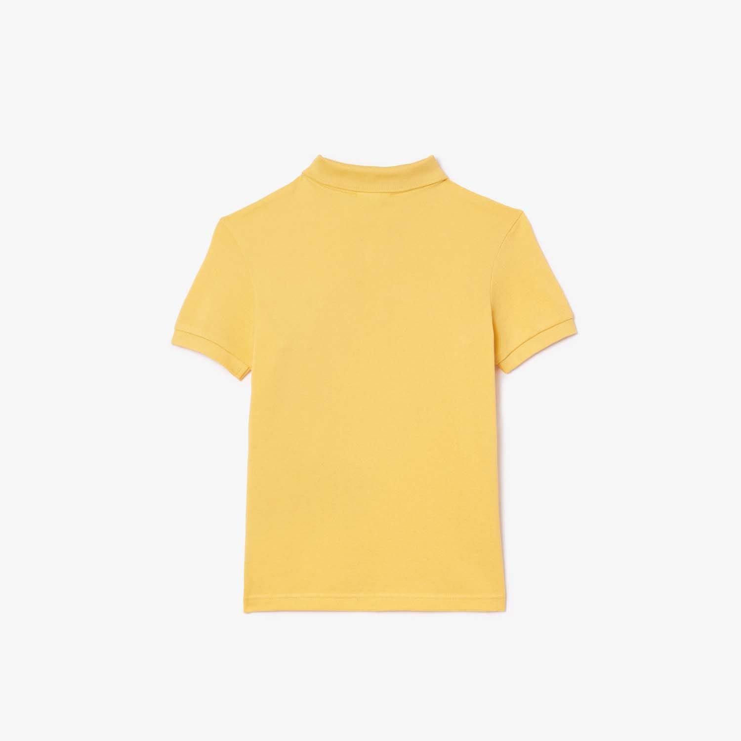 Yellow - Lacoste - Printed Piqu¿ Polo Shirt - 2