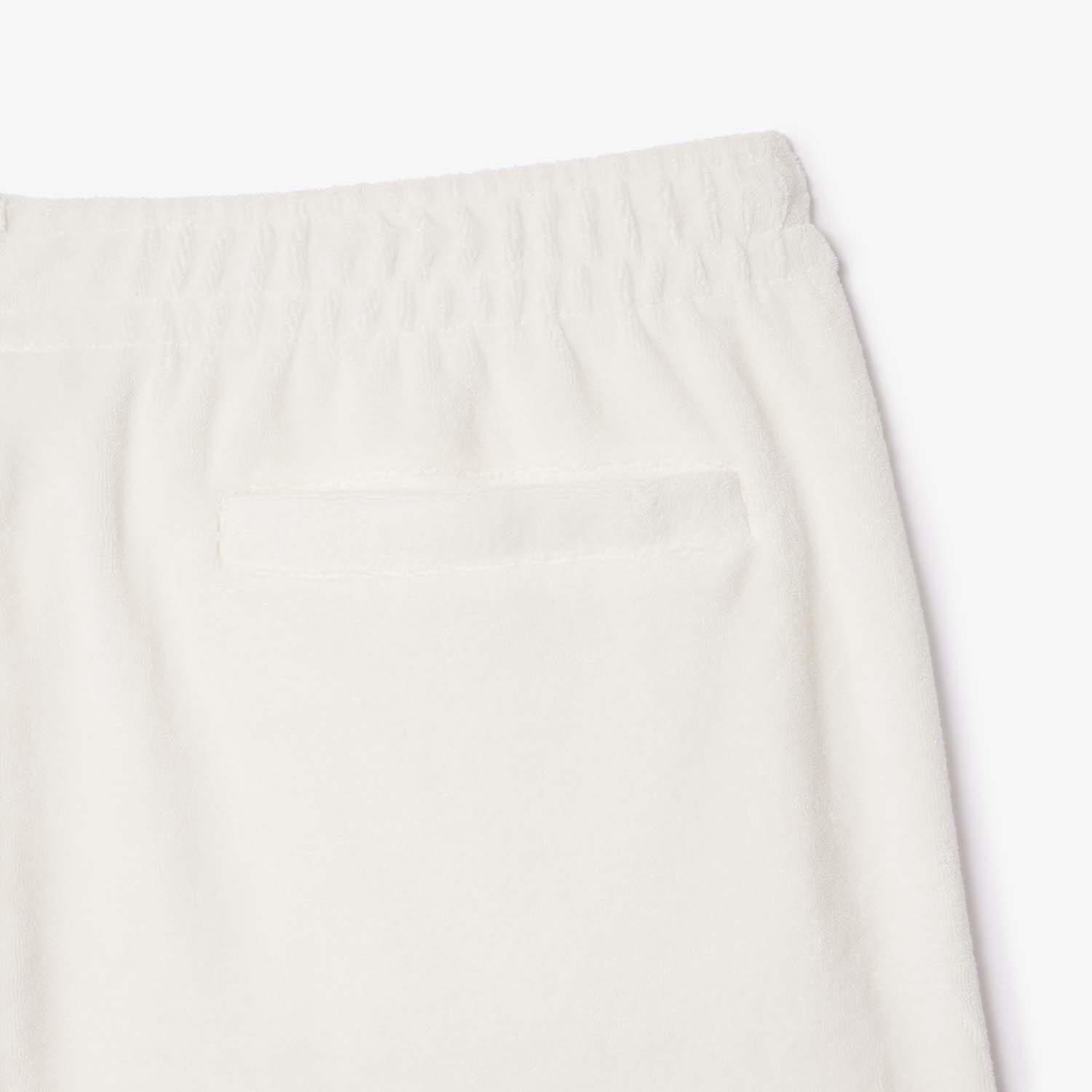 Cream - Lacoste - Regular-Fit Terry Knit Paris Shorts - 3