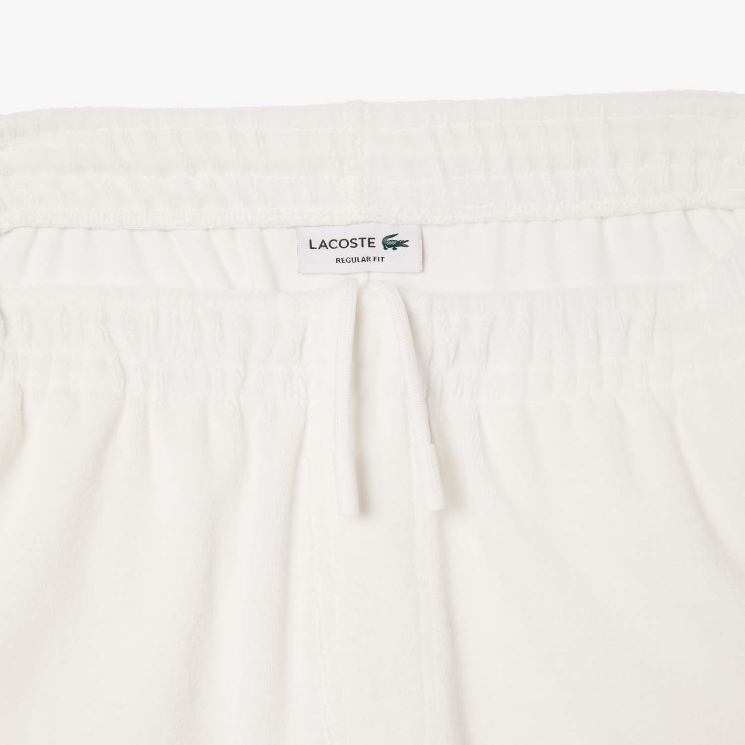 Cream - Lacoste - Regular-Fit Terry Knit Paris Shorts - 4
