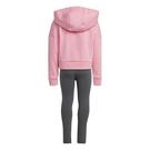 Pink/Grau - adidas - Hooded Fleece Tracksuit Babies - 2