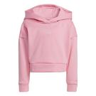 Pink/Grau - adidas - Hooded Fleece Tracksuit Babies - 3