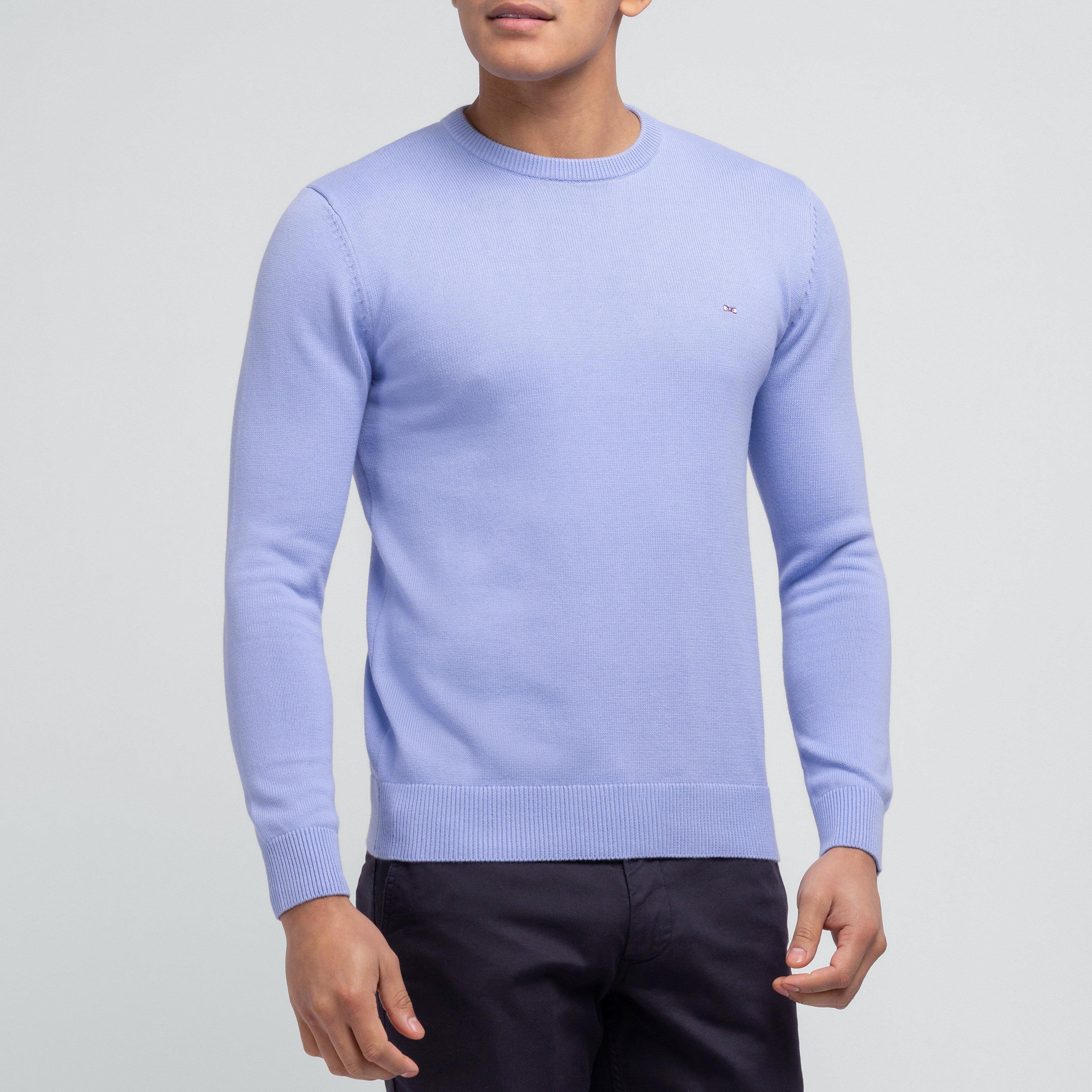 Blm3 - Eden Park - Crew navy blue cotton jumper - 2