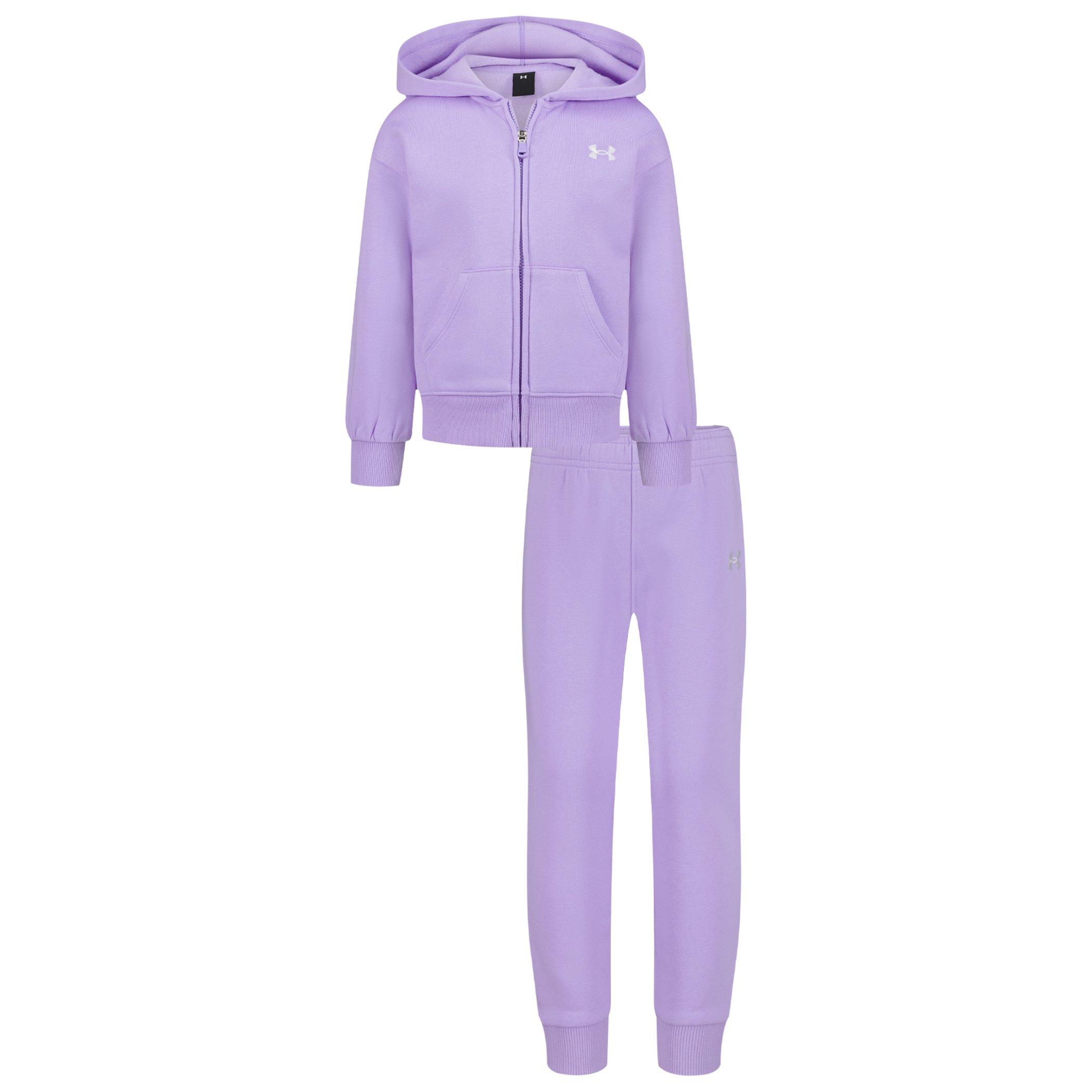 Under Armour Women's Chest Logo Set Baby Girl Purple Size 5 - Image 3