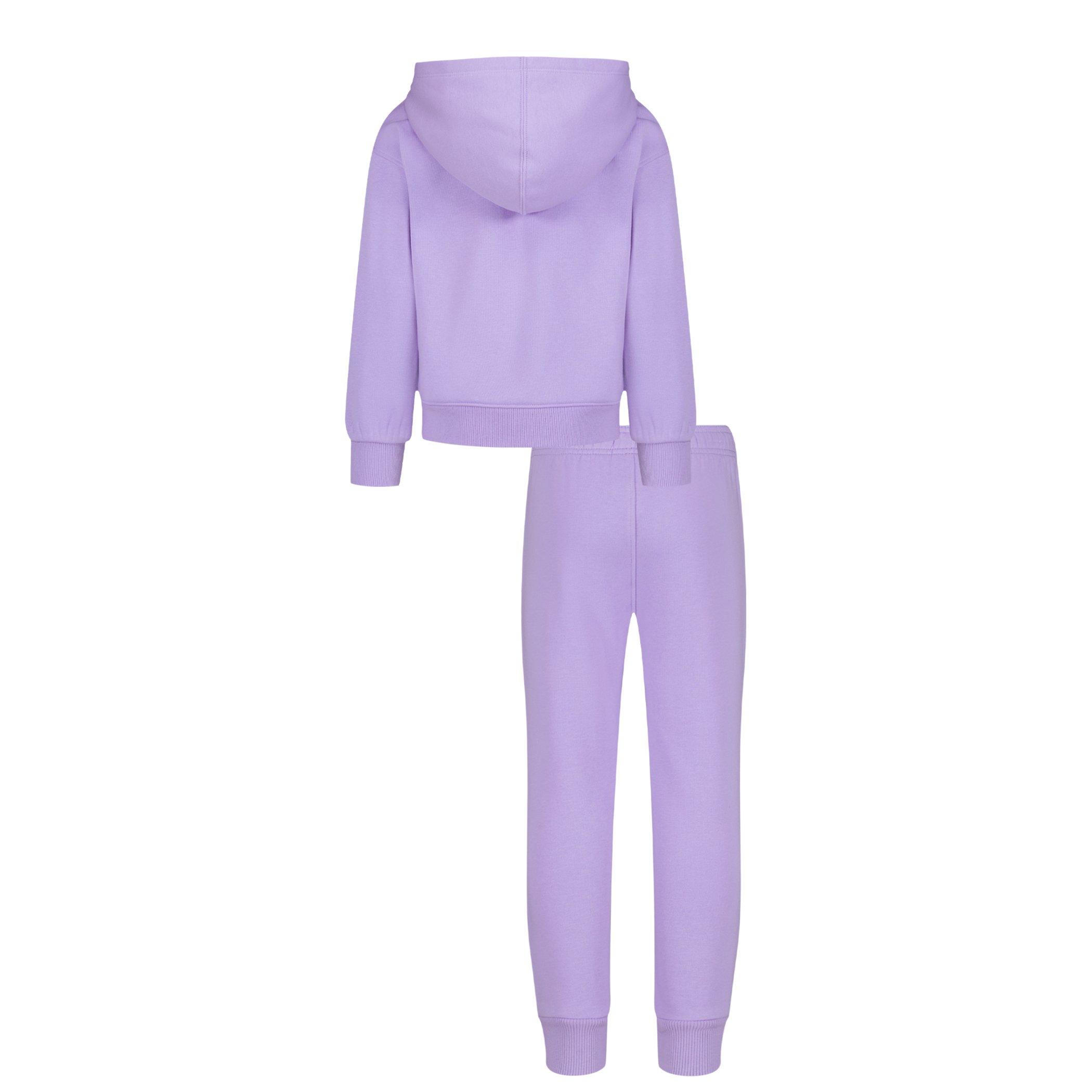 Lilac - Under Armour - Chest Logo Set Baby Girl - 2
