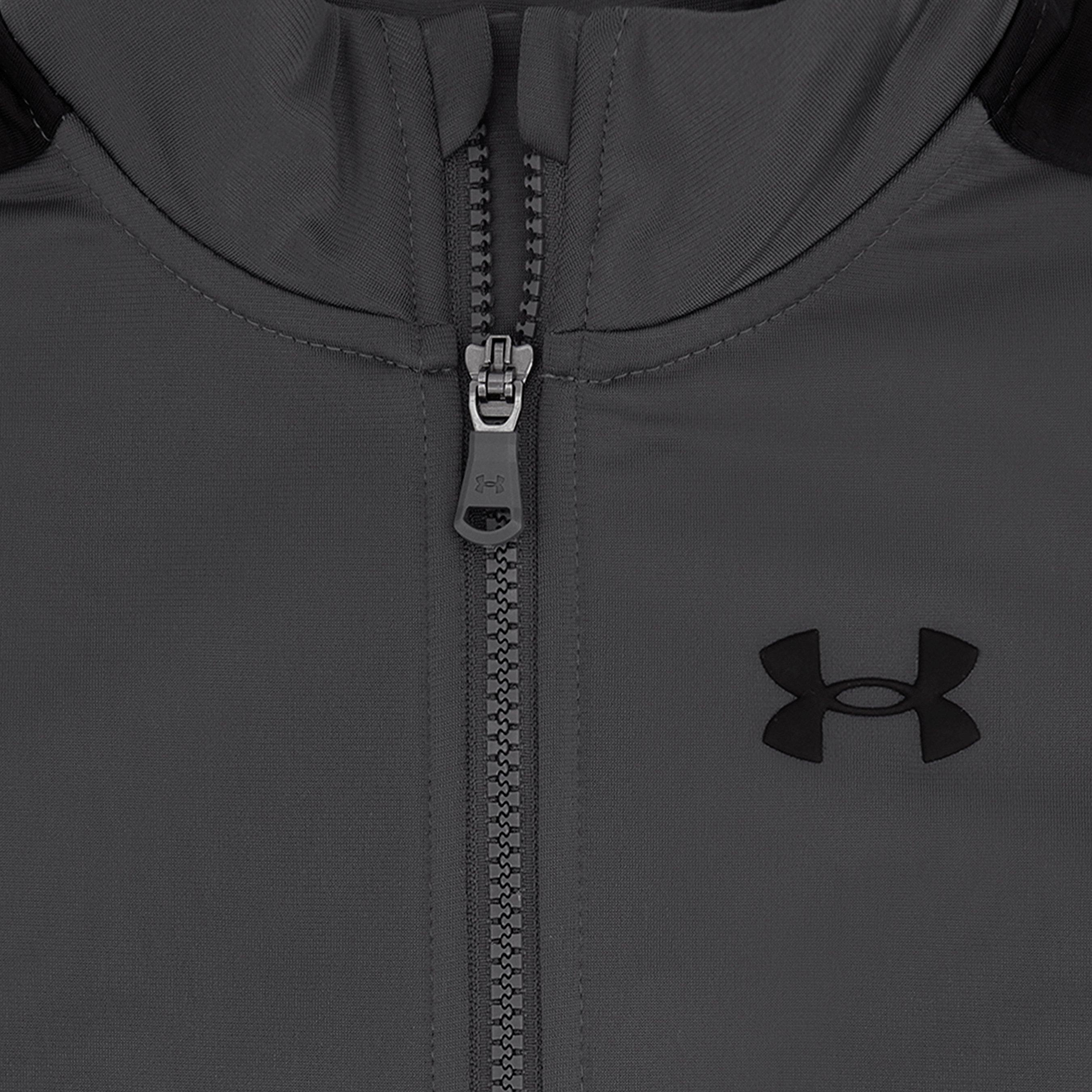 Grey/Black - Under Armour - Knit Track Suit Infant Boys - 3