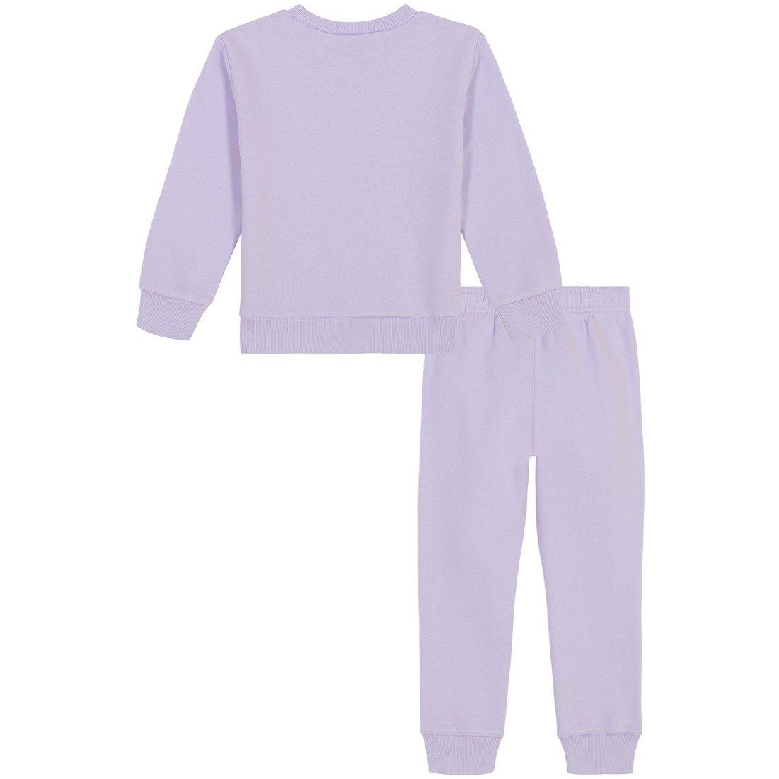 Salz Lila - Under Armour - Big Logo Crew Set Infant Boys - 2