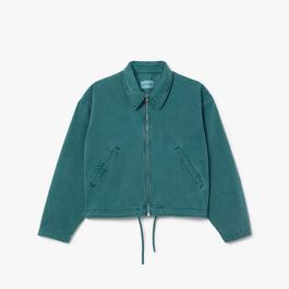 Lacoste Relaxed Fit Natural Dyed Denim Jacket