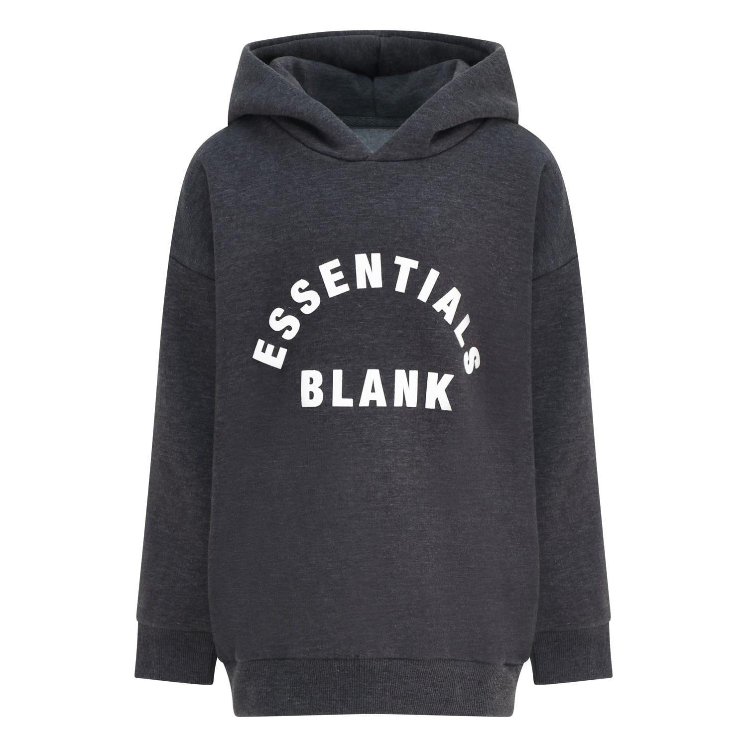 Grey - Blank Essentials - Tech Fleece OTH Hoody - 1