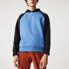 Lacoste Two-Tone Contrast Zip Pocket Hoody