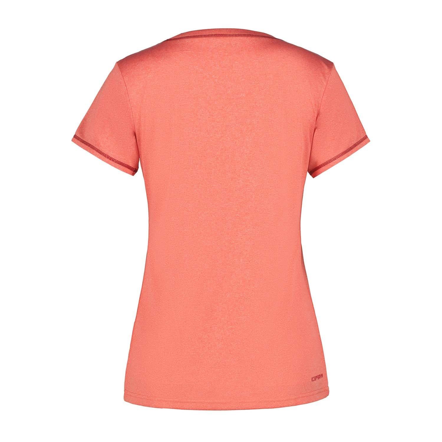 Orange - Icepeak - Beasley Performance T-Shirt Womens - 2