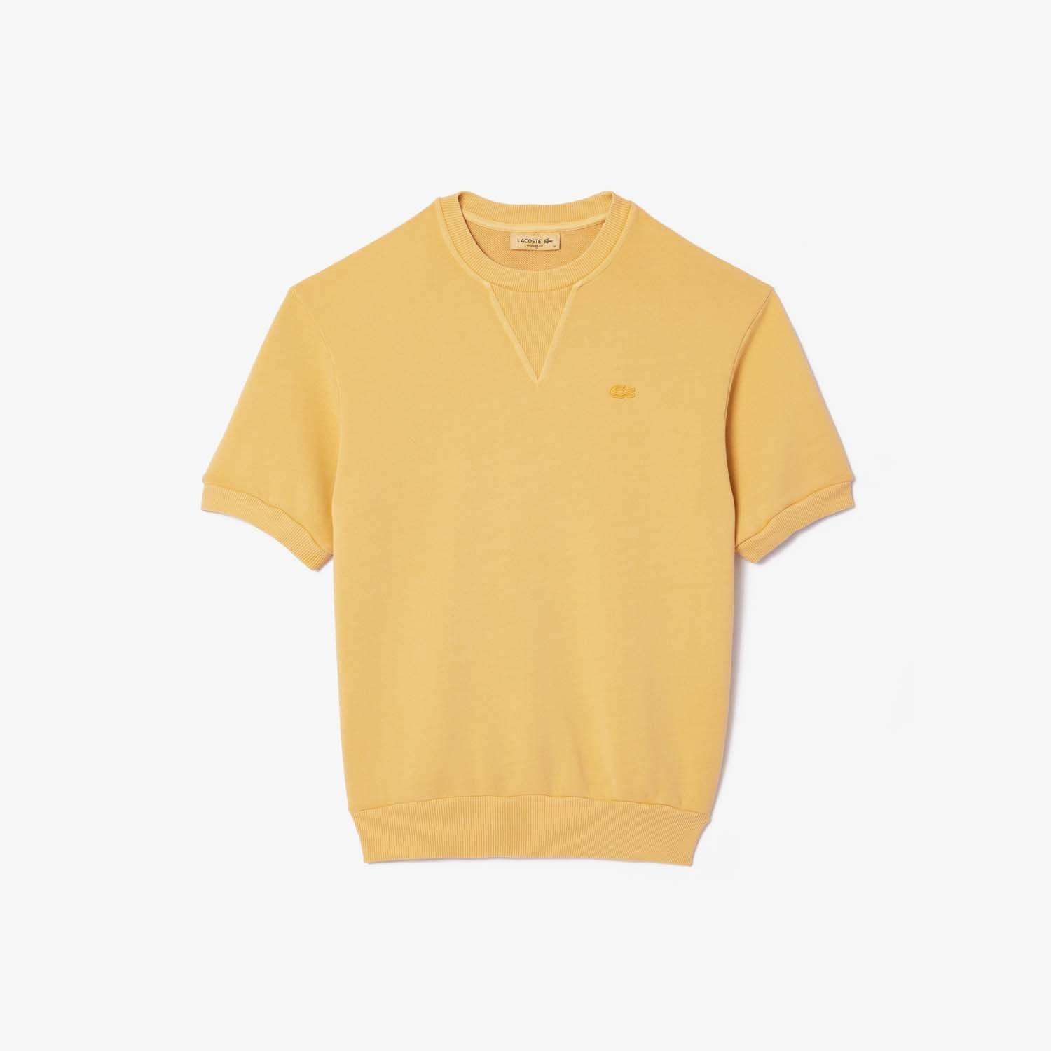 Lacoste Natural Dyed Fleece T-Shirt