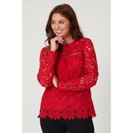 Be You Ladies Long Sleeve Lace Top