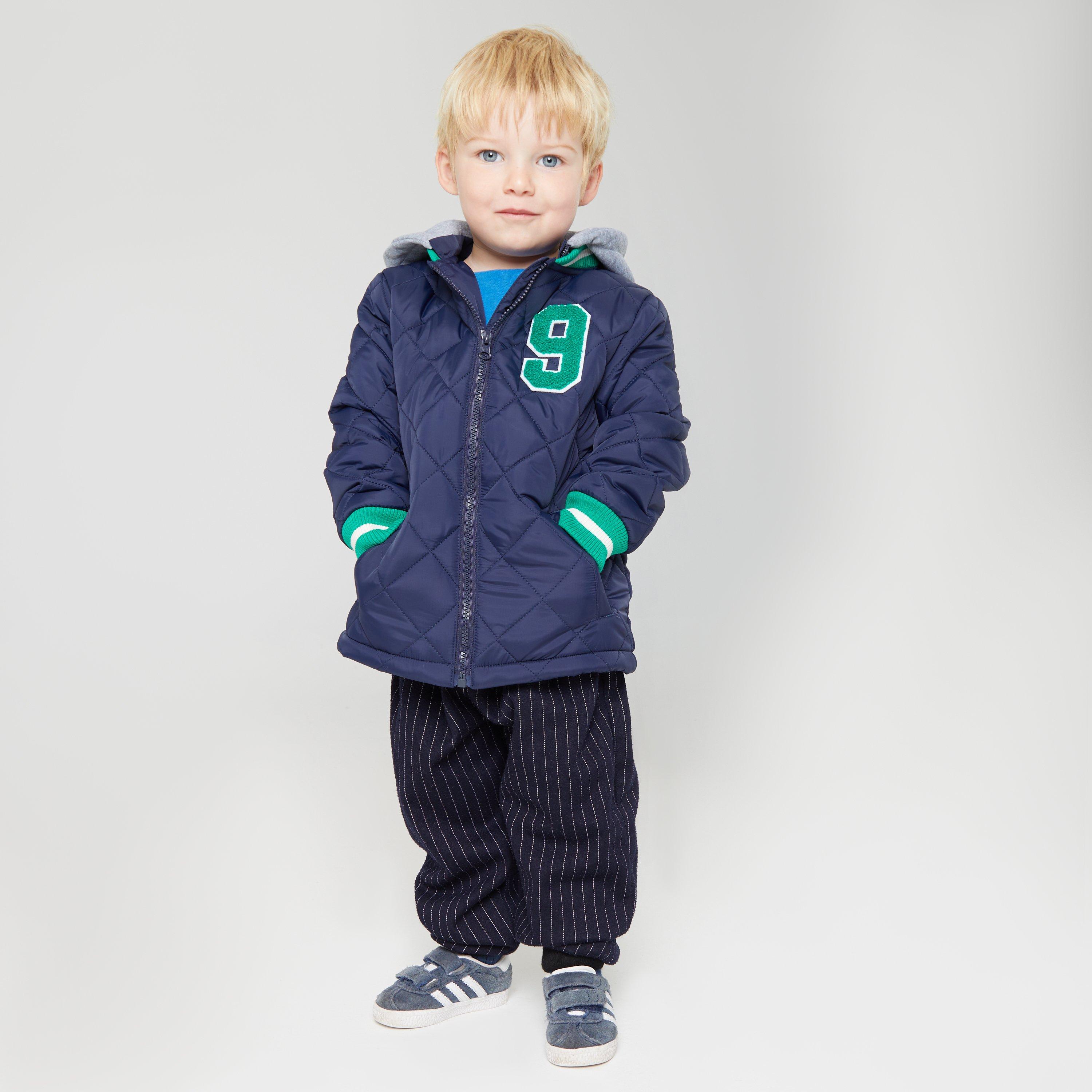 Blu navy - Firetrap - Detachable Hood Long Sleeve Varsity Jacket - 4