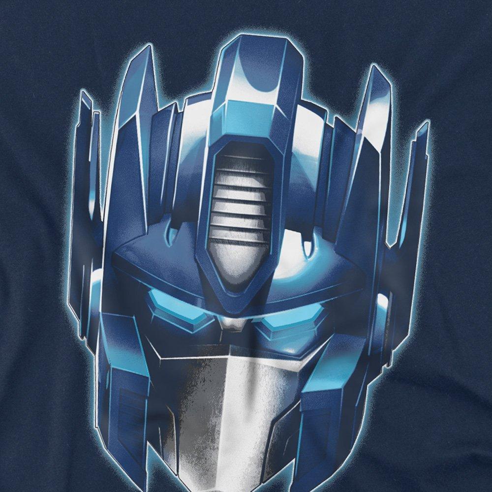 Navy - Hasbro - Transformers Generations Optimus Large Face T-Shir - 2