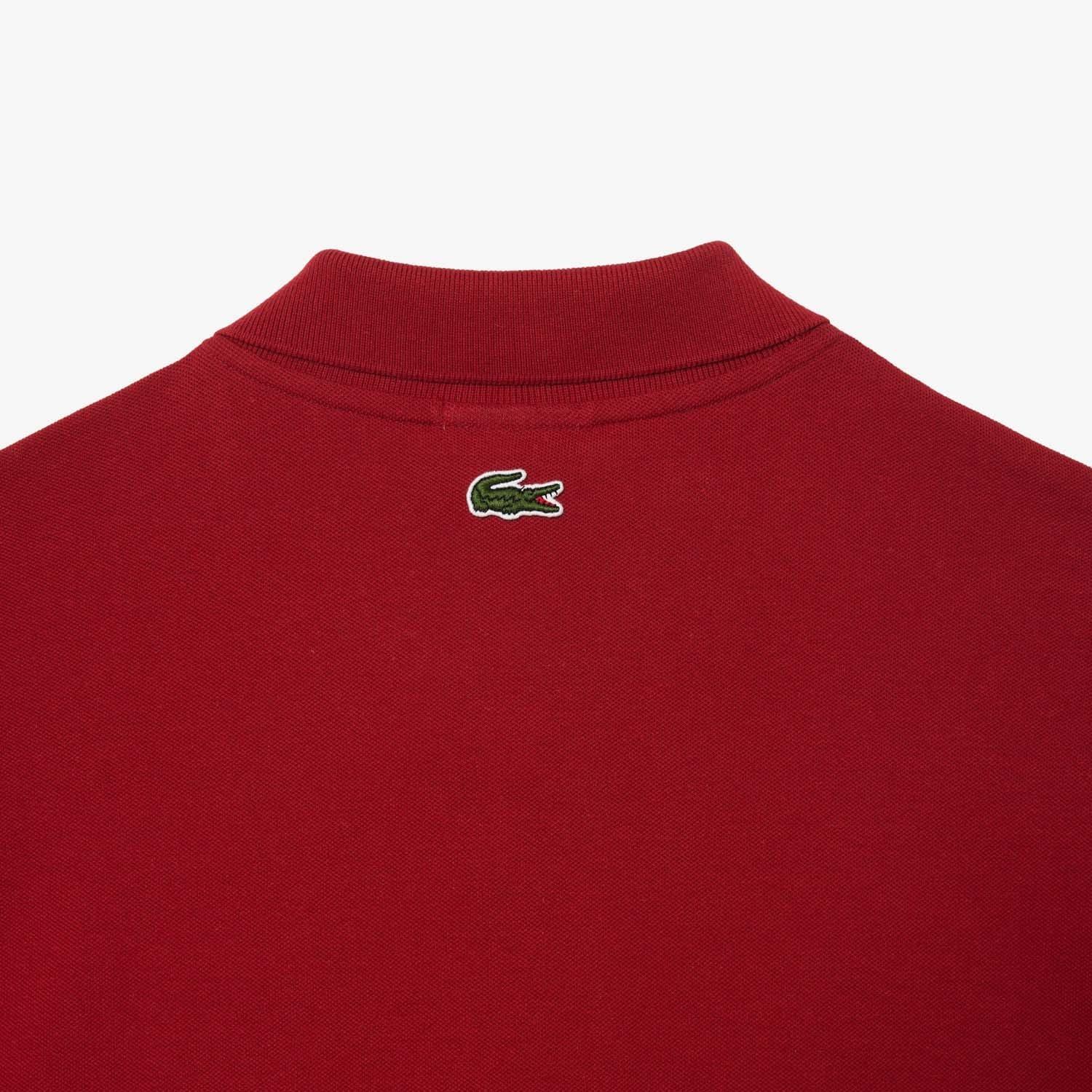 Red - Lacoste - Regular-Fit Stretch Mini Piqu¿ Polo Shirt - 3