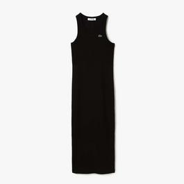 Lacoste Sleeveless Cotton Dress