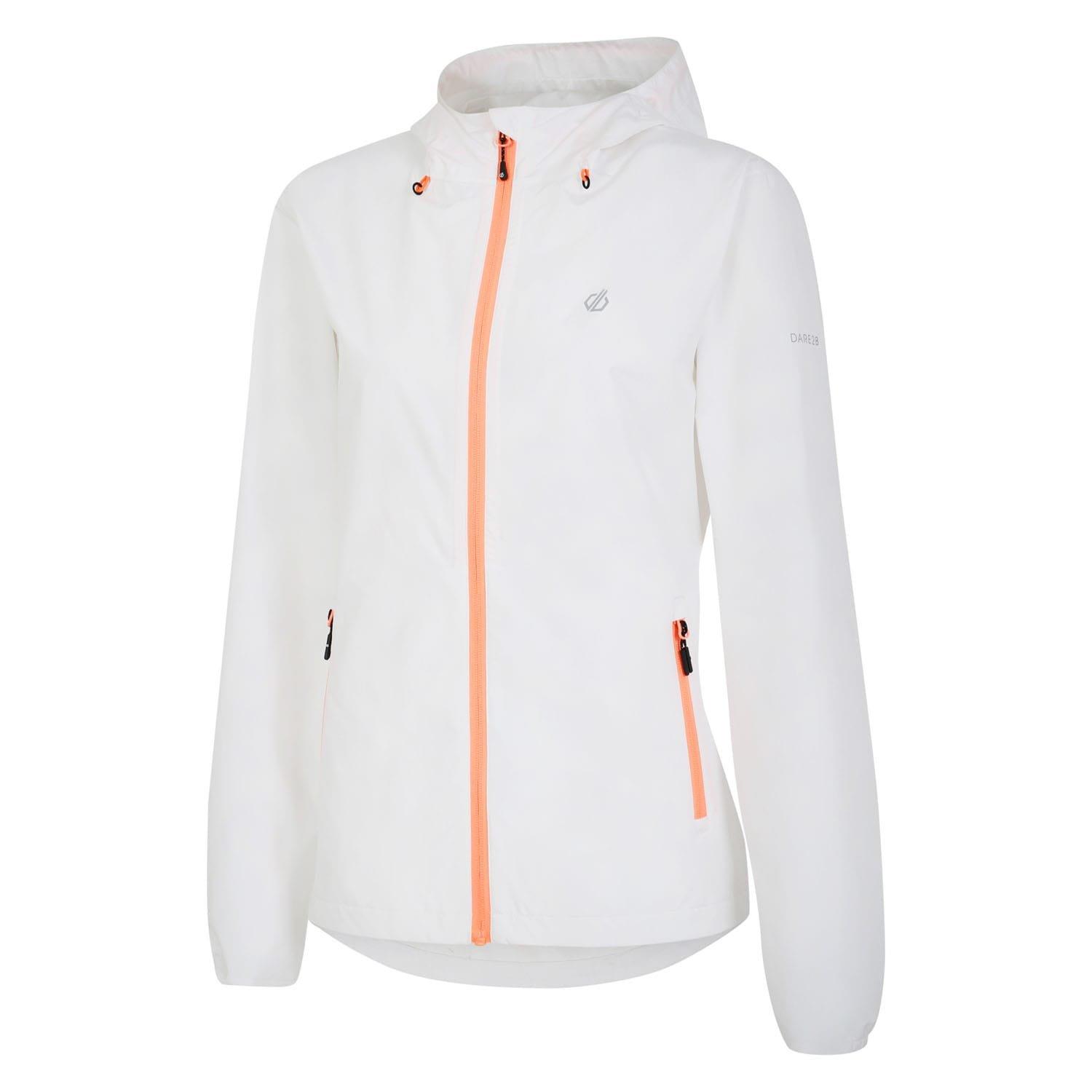 White - Dare 2b - Gravitate Lightweight Waterproof Jacket - 2