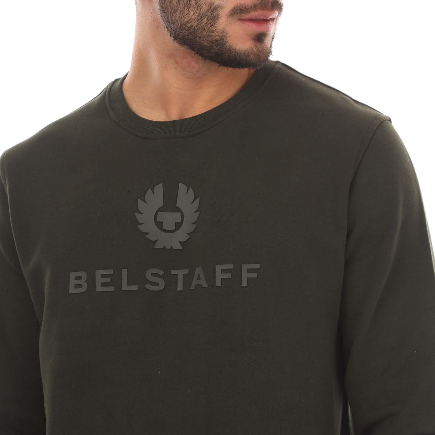 Green - Belstaff - Signature Crewneck Sweatshirt - 3