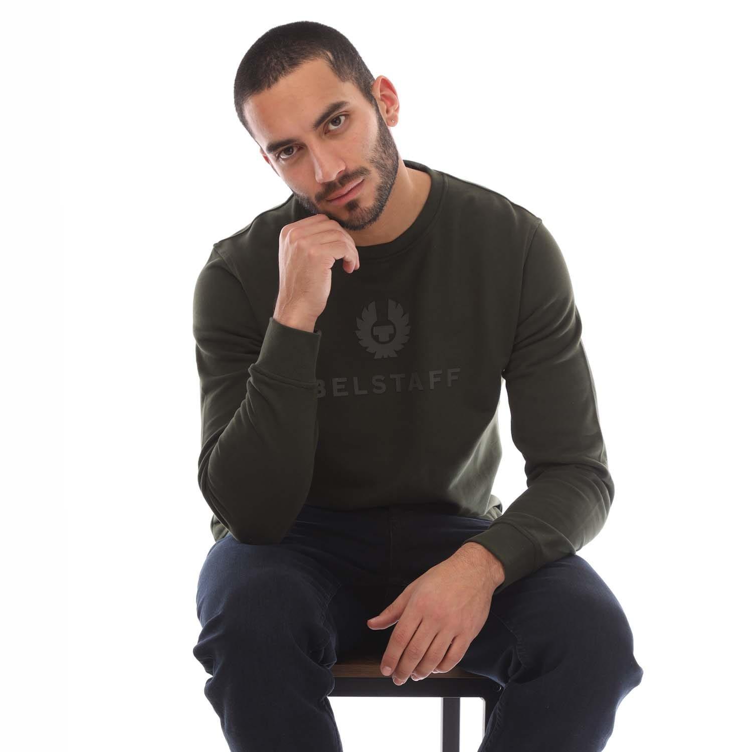 Green - Belstaff - Signature Crewneck Sweatshirt - 4