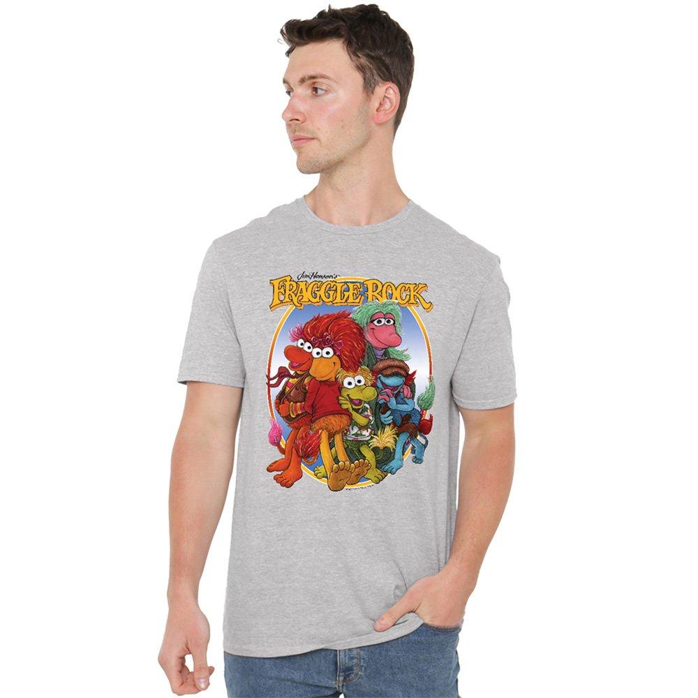 Grey - Other - Fraggle Rock Group Hug T Shirt Athletic Heather - 1