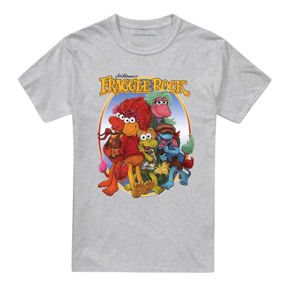Grey - Other - Fraggle Rock Group Hug T Shirt Athletic Heather - 4