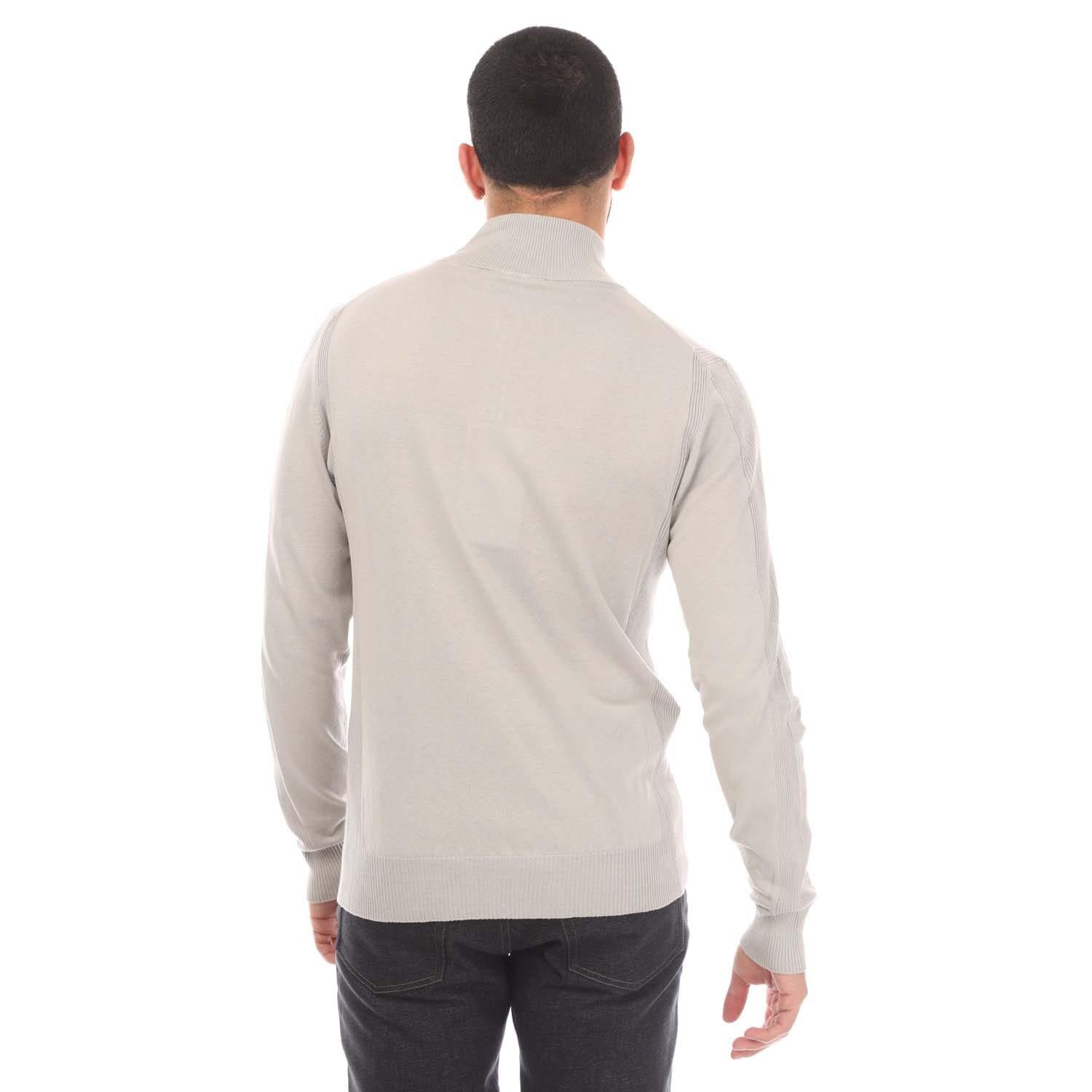 Grey - Belstaff - Cotton Silk Blend Challenger Sweater - 2