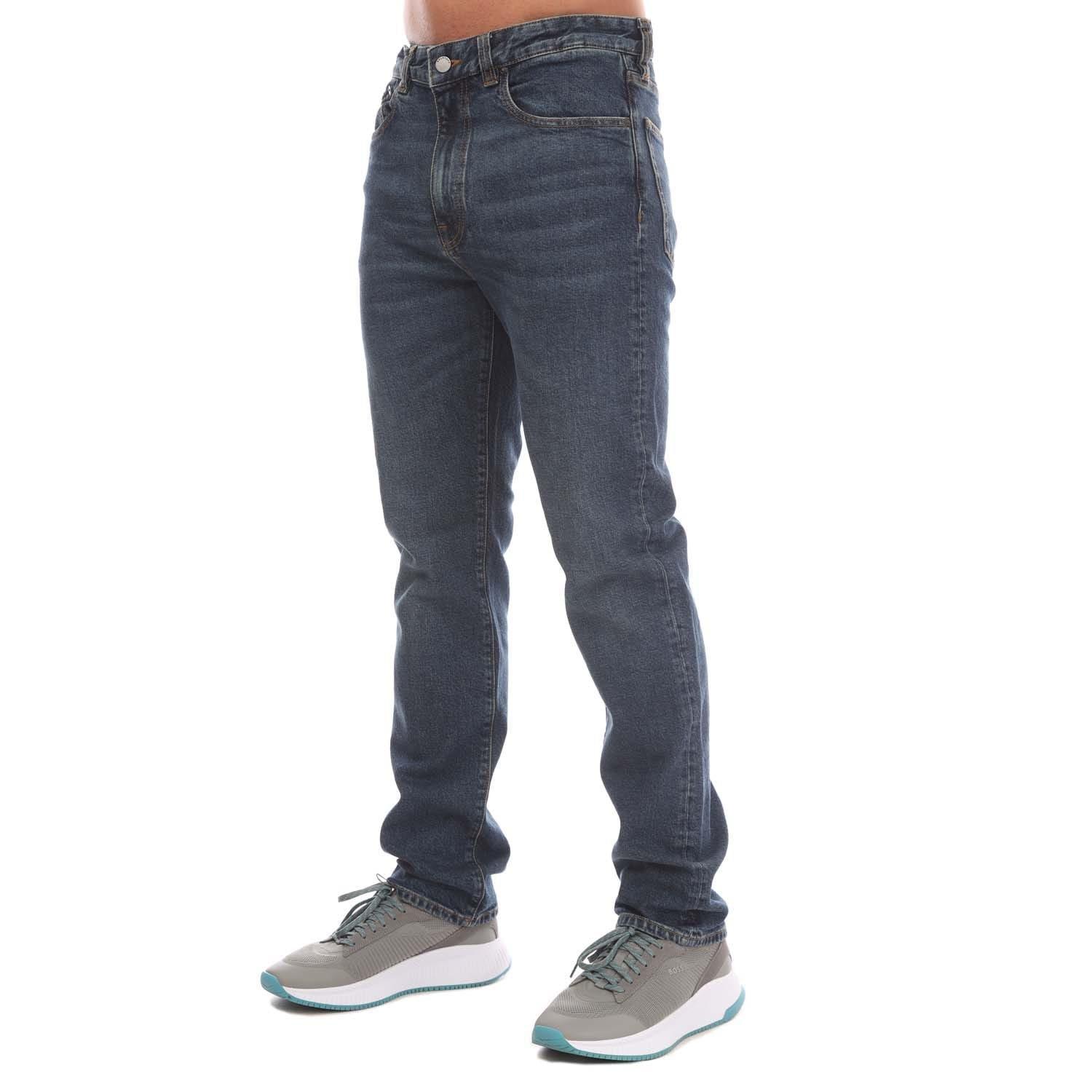 Indigo - Belstaff - Men's Longton Regular Fit Jeans - 3