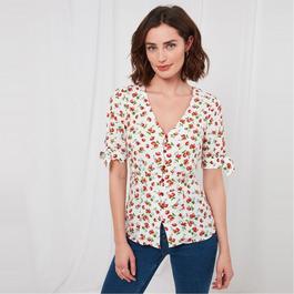 Joe Browns Ladies Strawberry Print Blouse