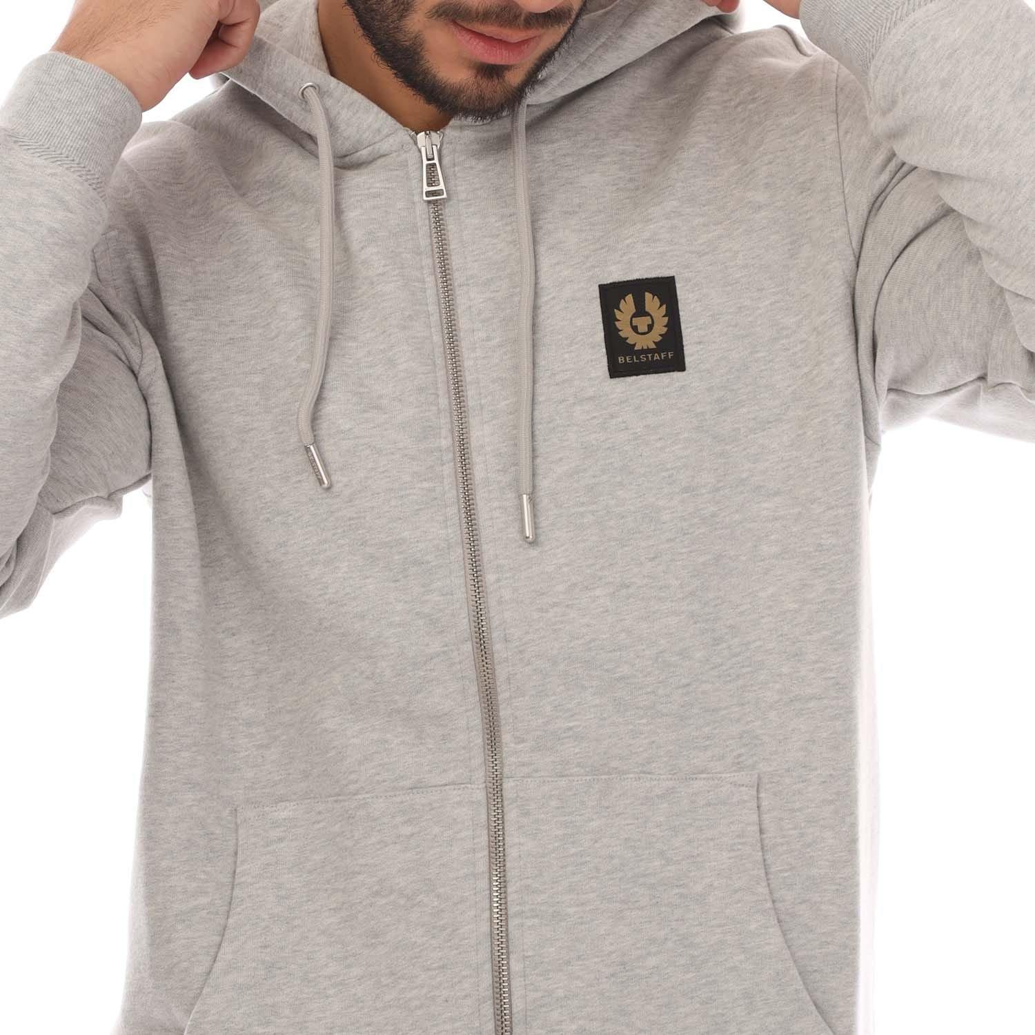 Silver - Belstaff - Full-Zip Hoodie - 3