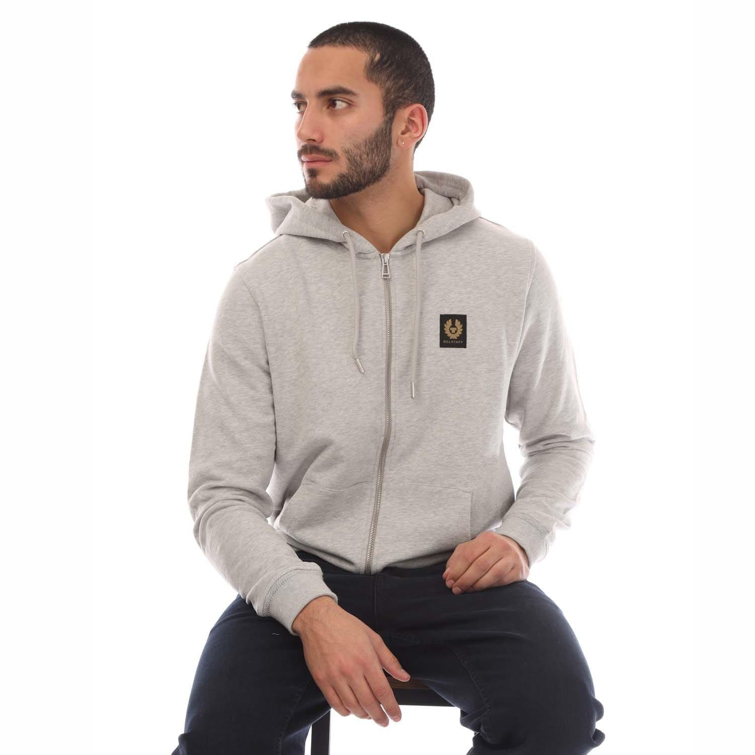 Silver - Belstaff - Full-Zip Hoodie - 4