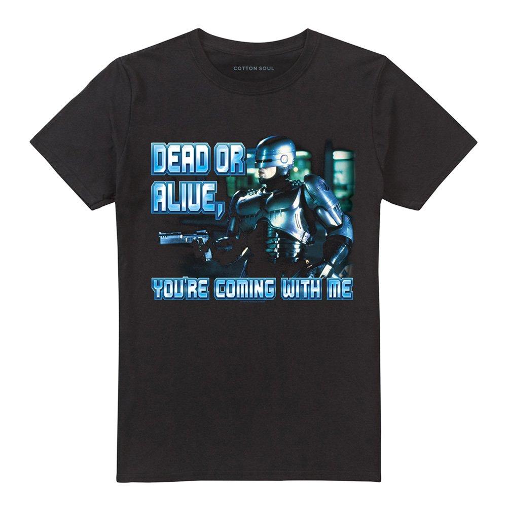 Black - Other - Robocop Dead Or Alive T Shirt Black - 4