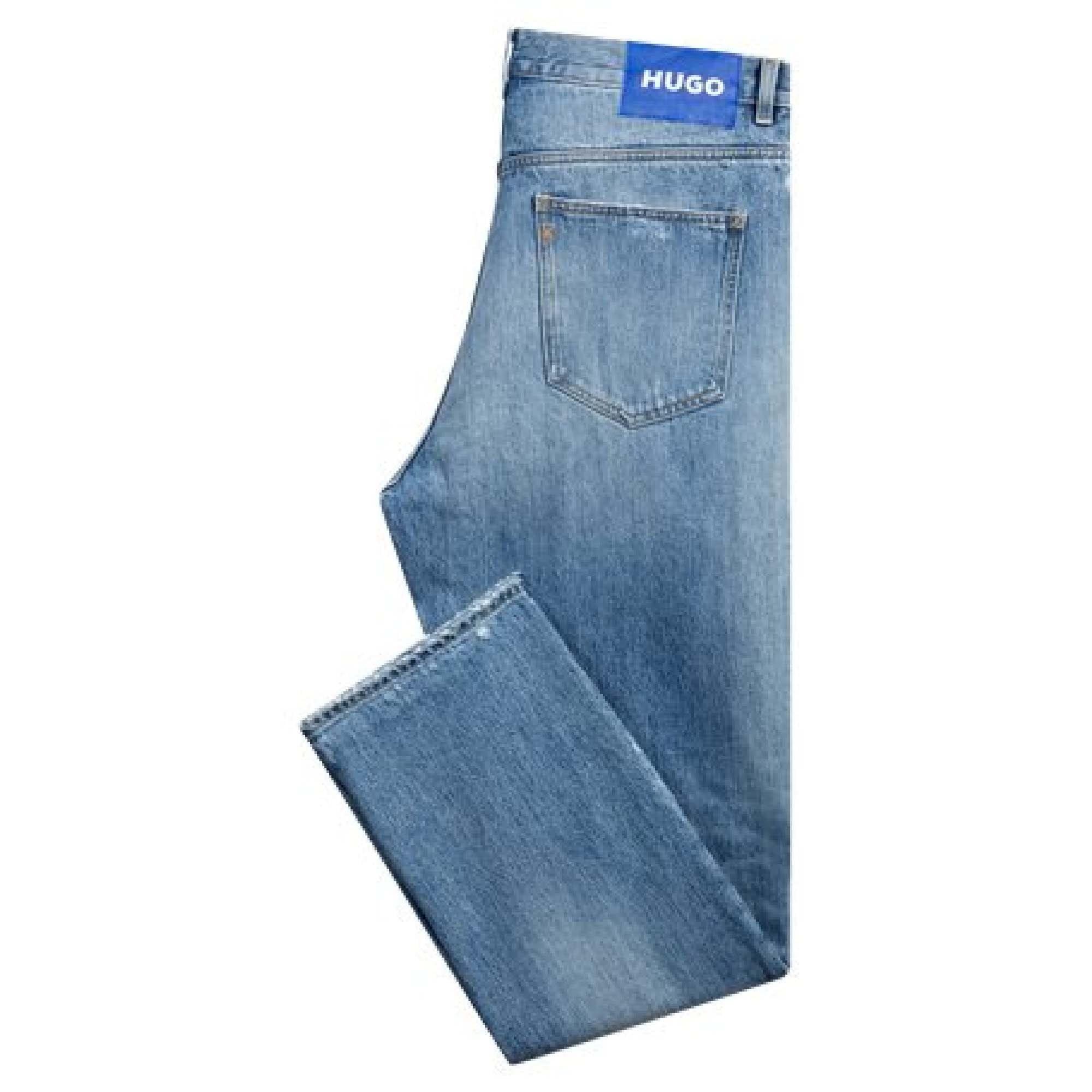 Blue - Hugo - Nate Baggy-Fit Jeans - 3