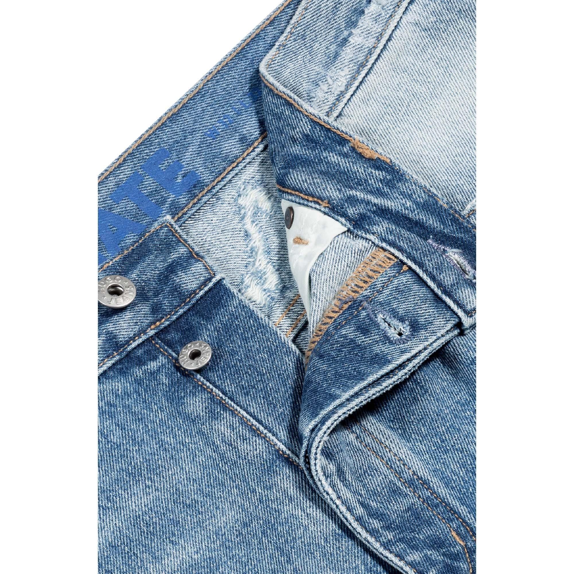 Blue - Hugo - Nate Baggy-Fit Jeans - 4