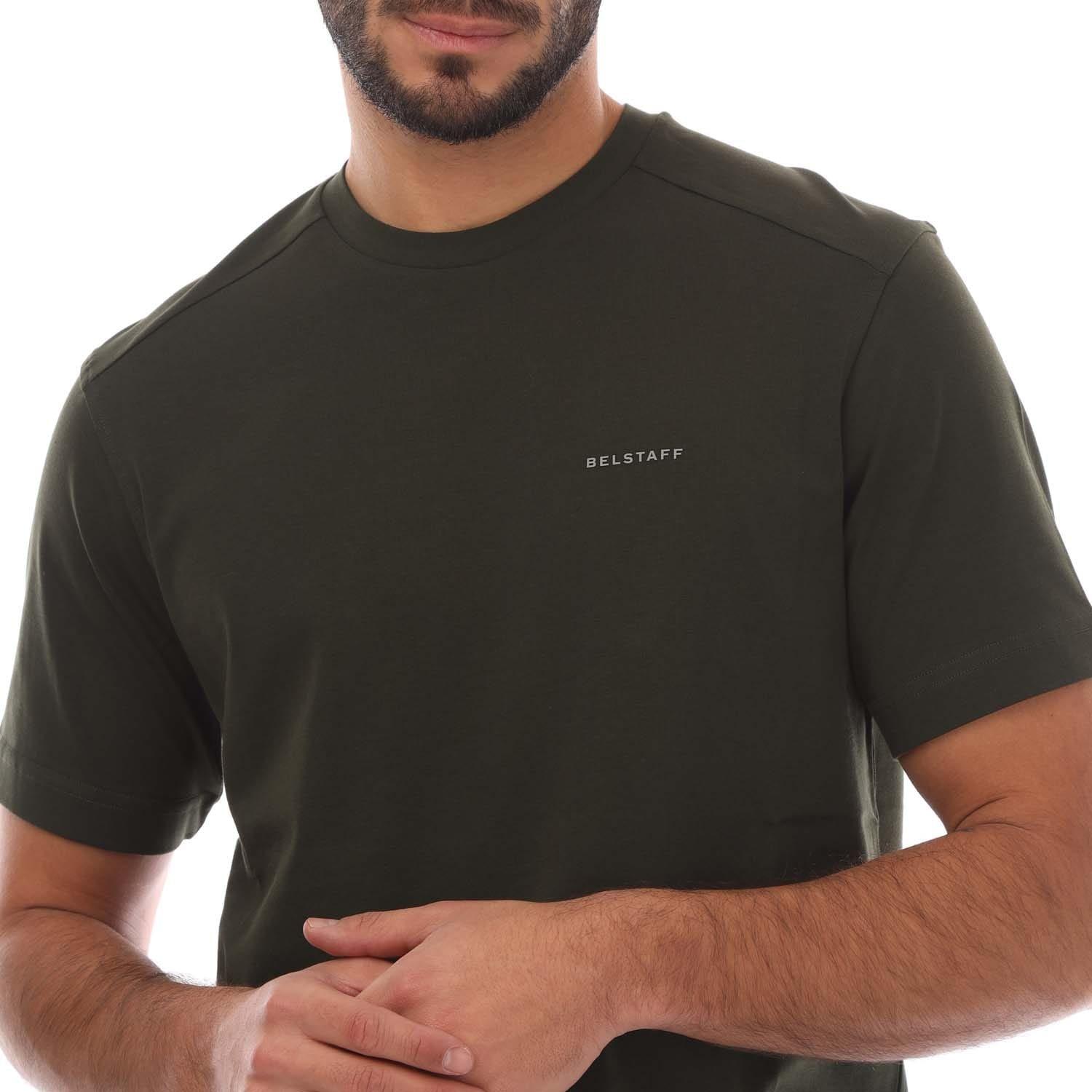 Green - Belstaff - Cotton Jersey Alloy T-Shirt - 3