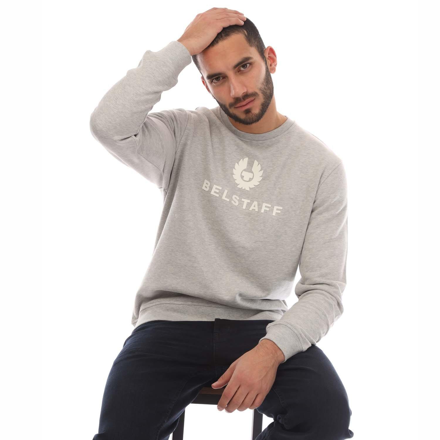 Silver - Belstaff - Signature Crewneck Sweatshirt - 4