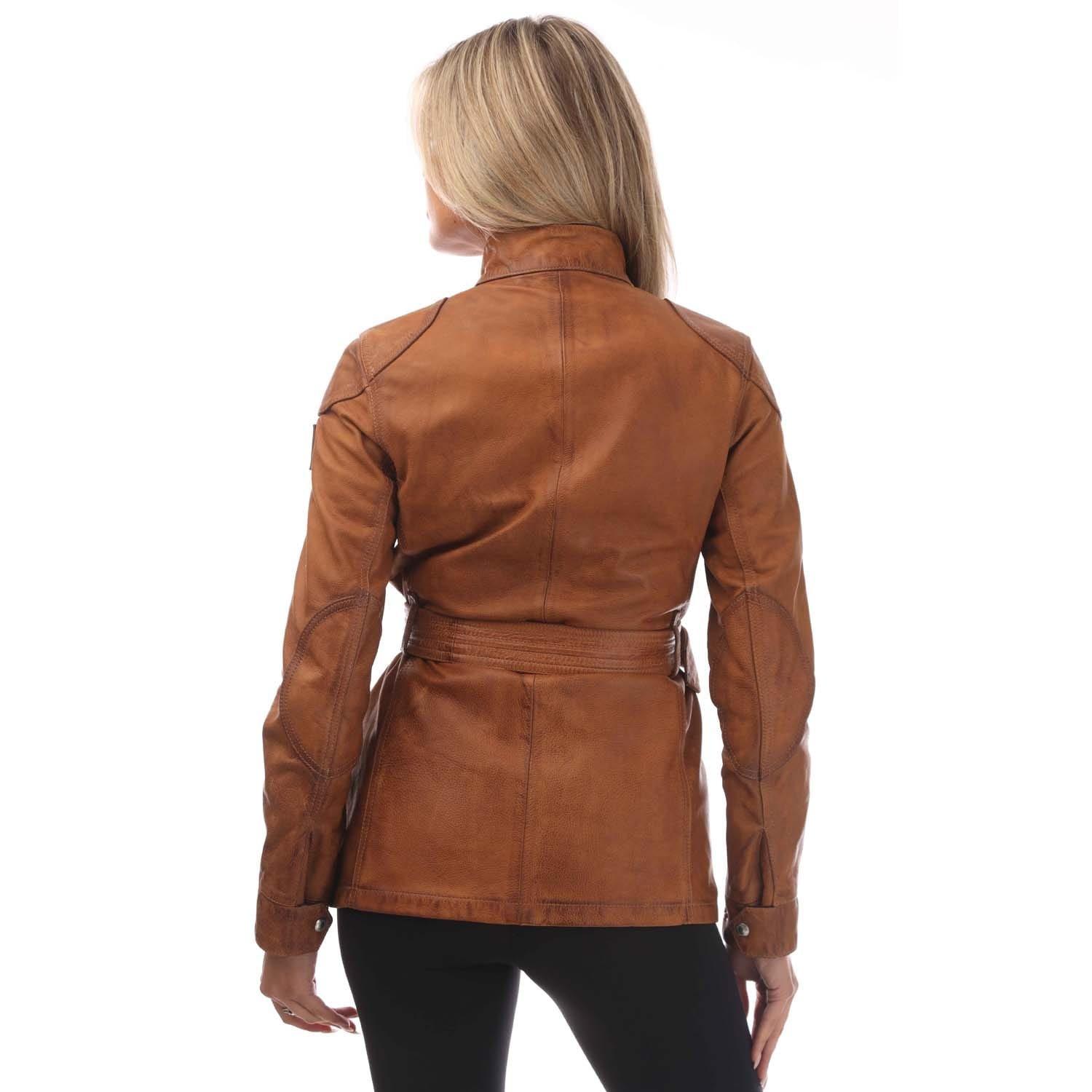 Brown - Belstaff - Legacy Trialmaster Panther Jacket - 2