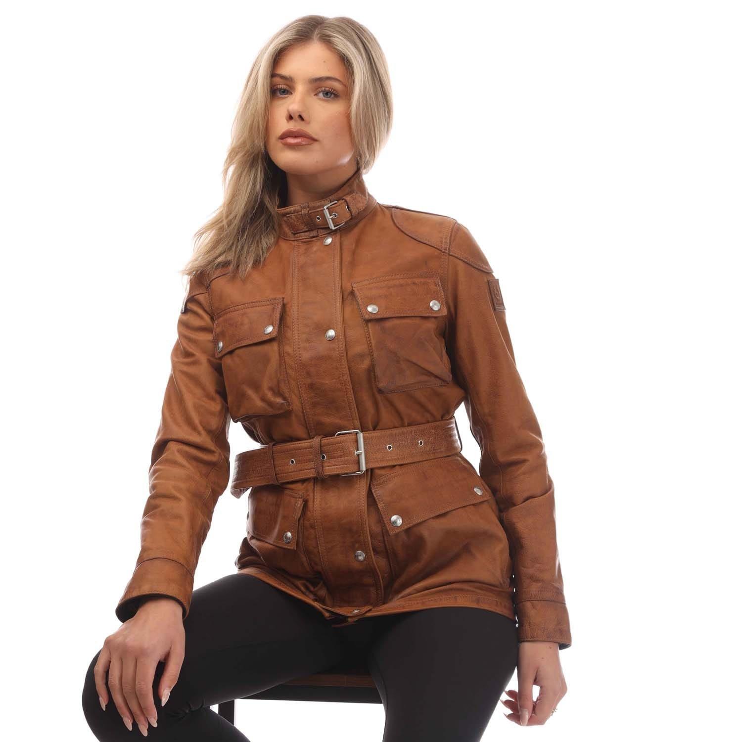 Brown - Belstaff - Legacy Trialmaster Panther Jacket - 4